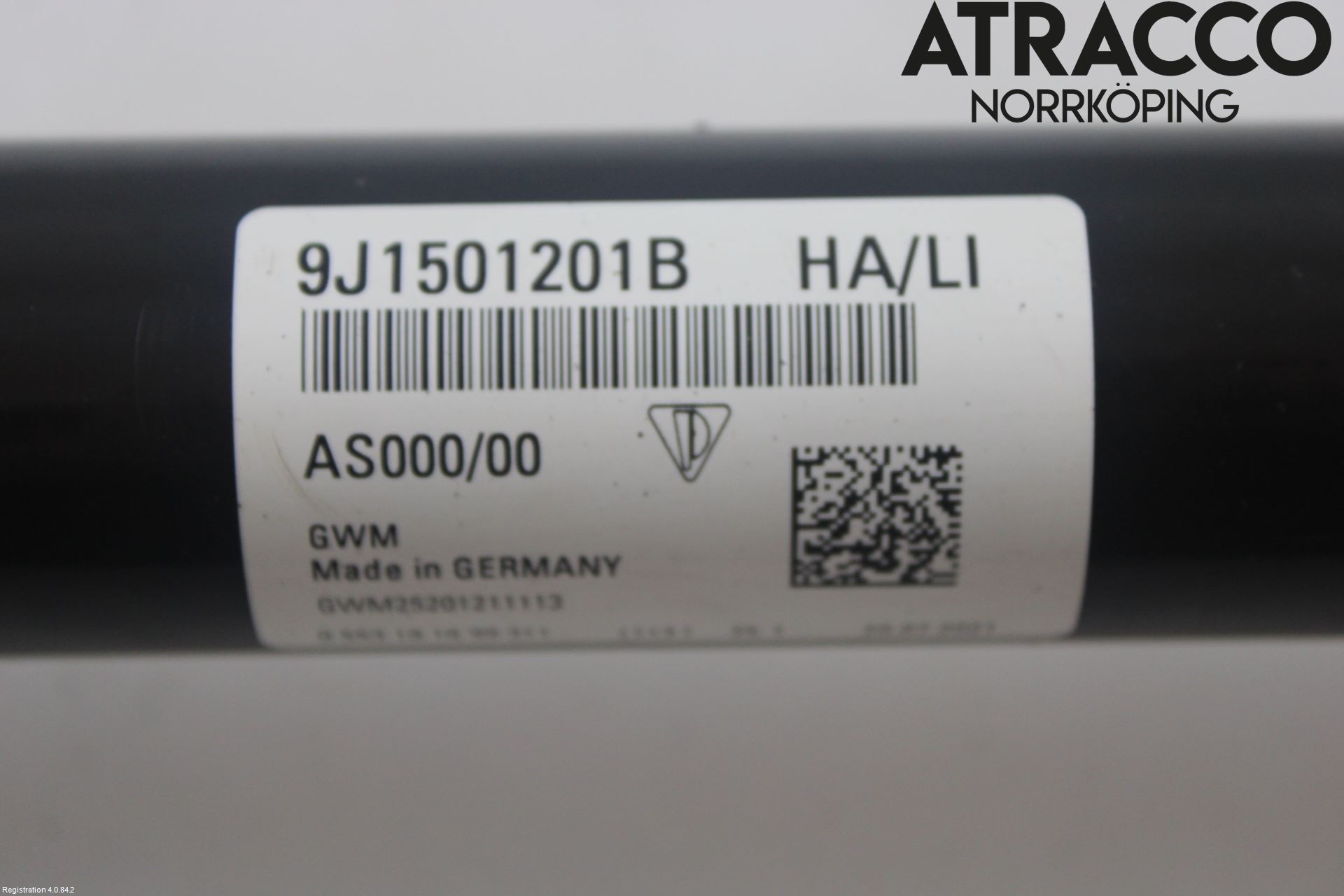 Audi E-TRON GT FW 21- Drivaksel Bak Kompl Venstre