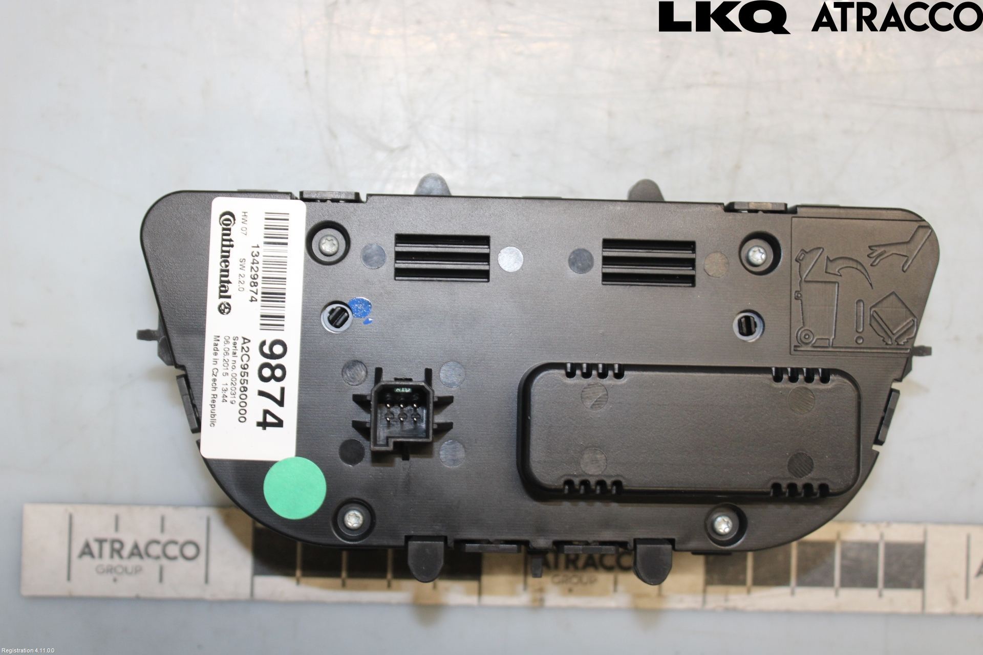 Opel MOKKA 13-20 Varmeapparat Panel(Regulering)