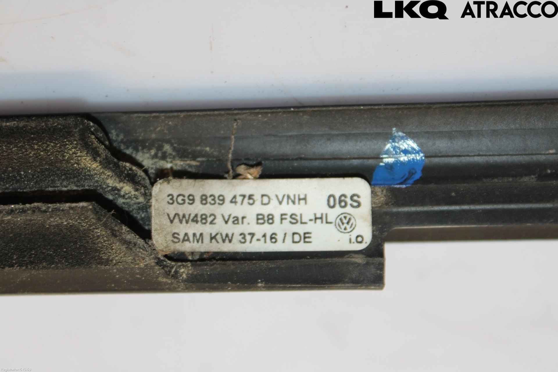 Volkswagen VW PASSAT 15-19 Dør Dekorlist Vb