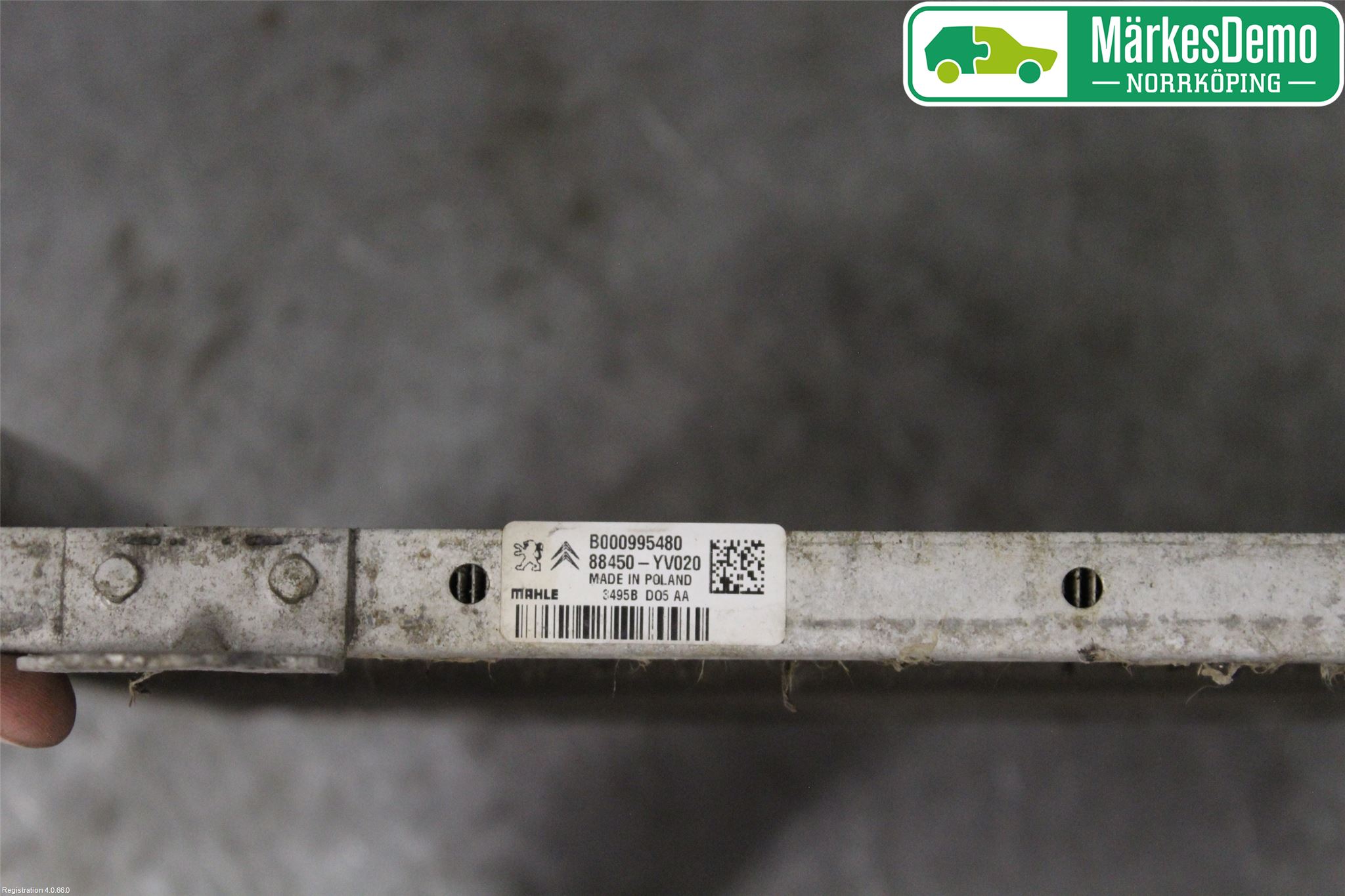 Peugeot 108 15-22 Varme Ac Kondenser-Kjøler