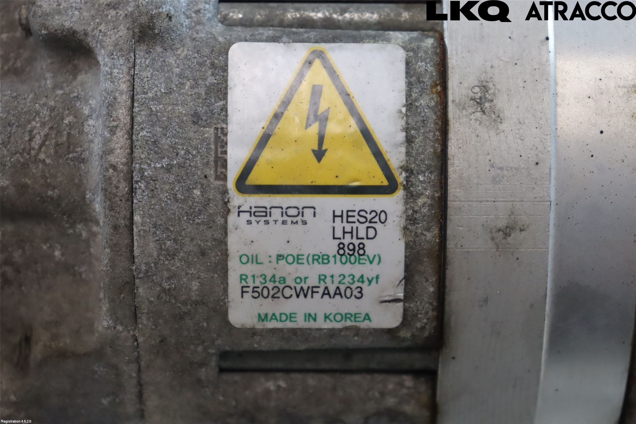 Hyundai IONIQ AE 17-22 Varme Ac Kompressor
