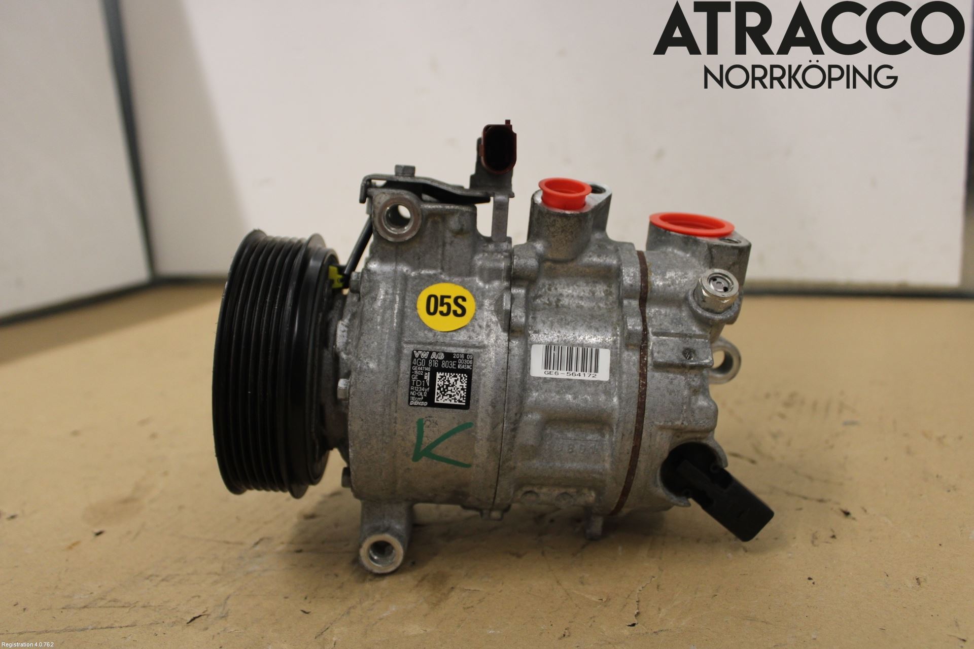 Audi A6/S6 4G 11-18 Varme Ac Kompressor