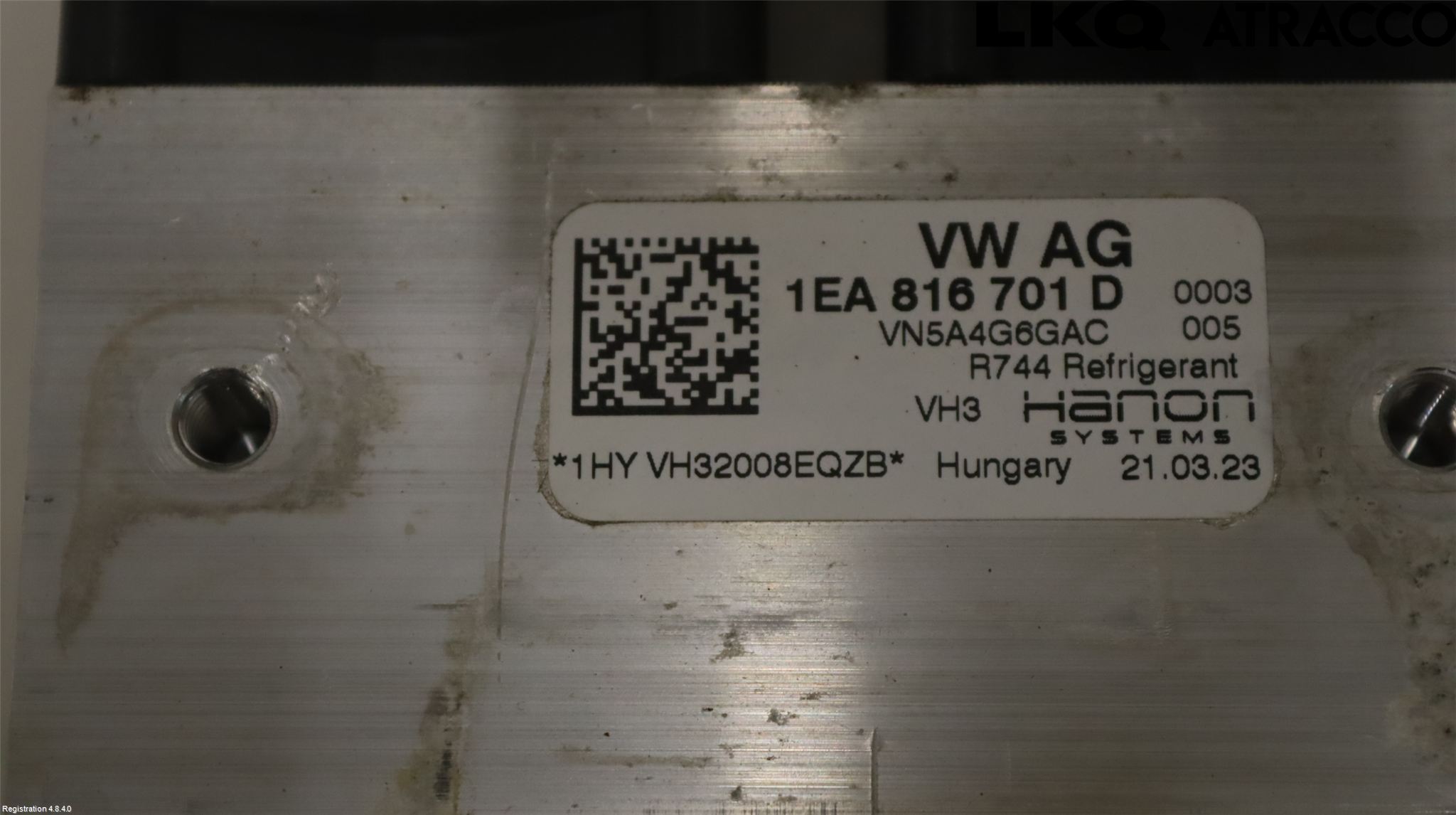 Skoda ENYAQ iV 21- Varme Ac Ekspansjonsventil