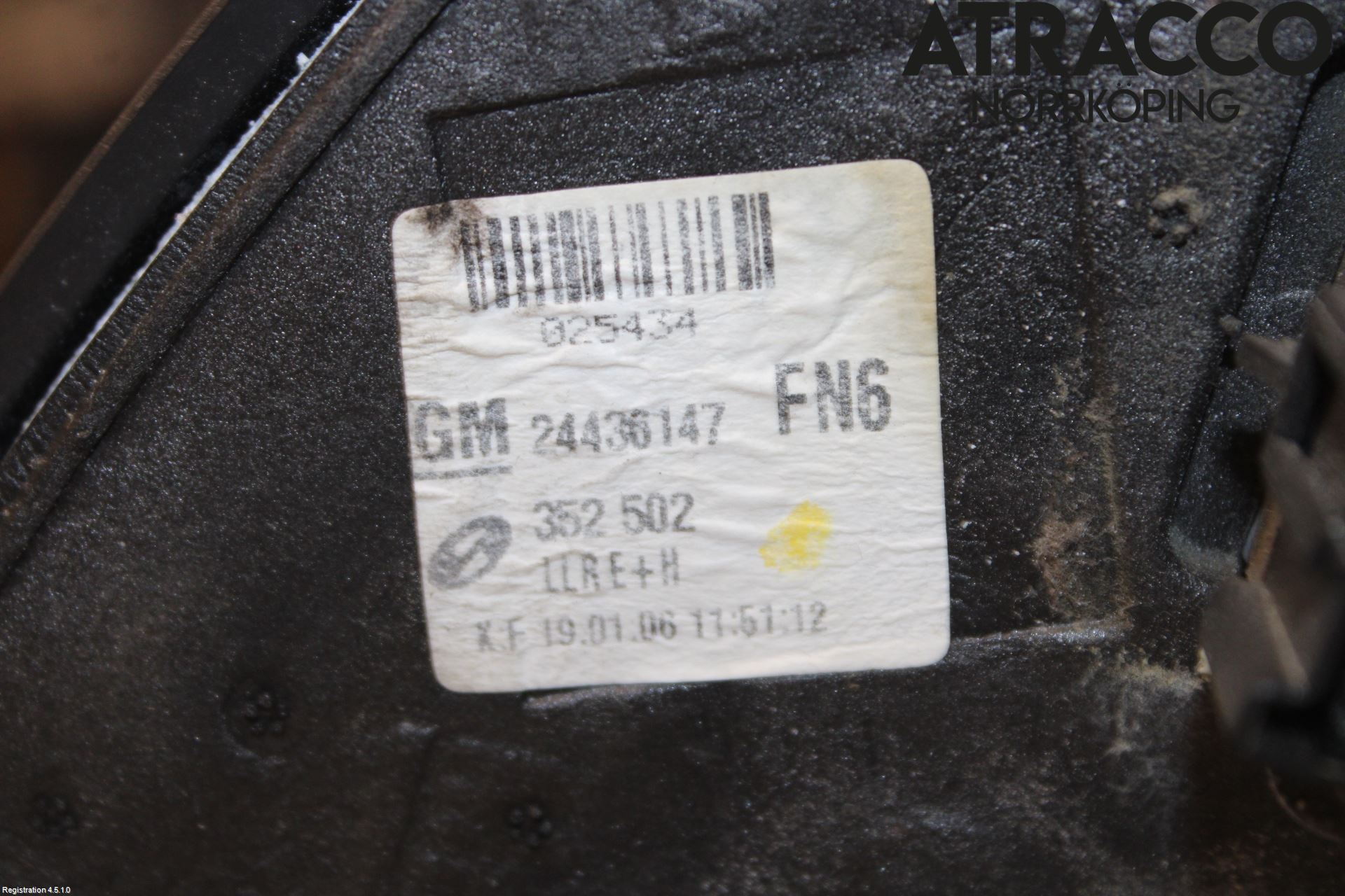 Opel VECTRA C 06-08 Speil H M-El Justering