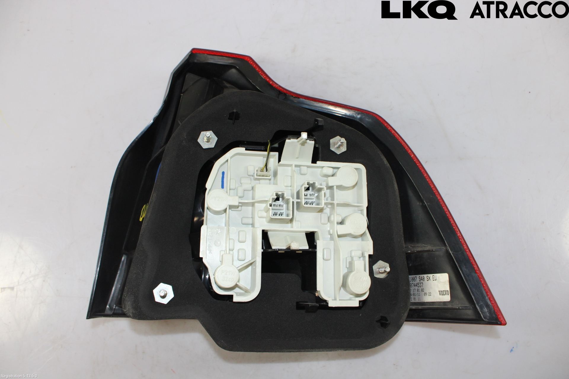 Volvo S40 08-12 Baklykt Venstre