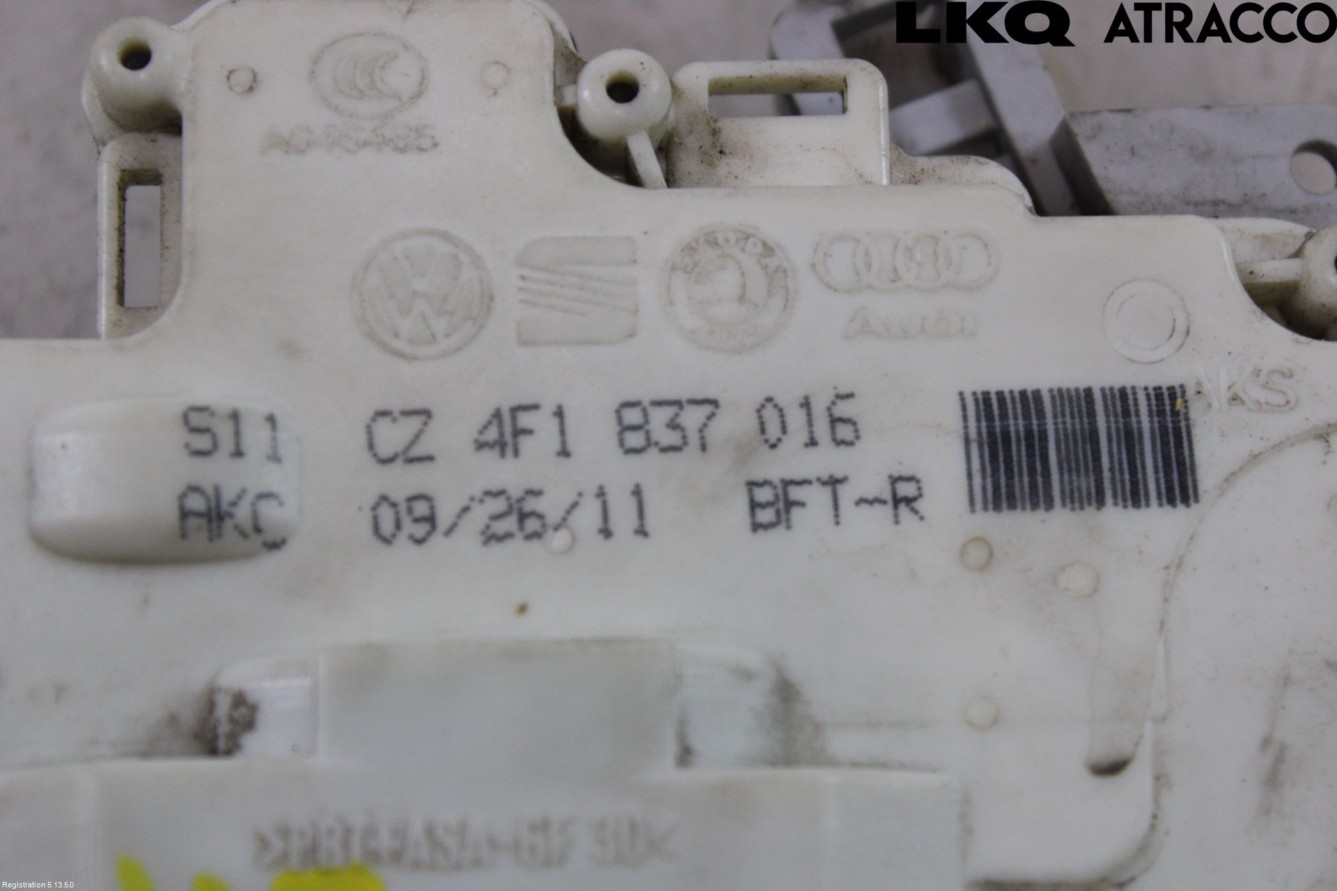 Audi A3/S3 05-13 Dørlås - Låsekasse