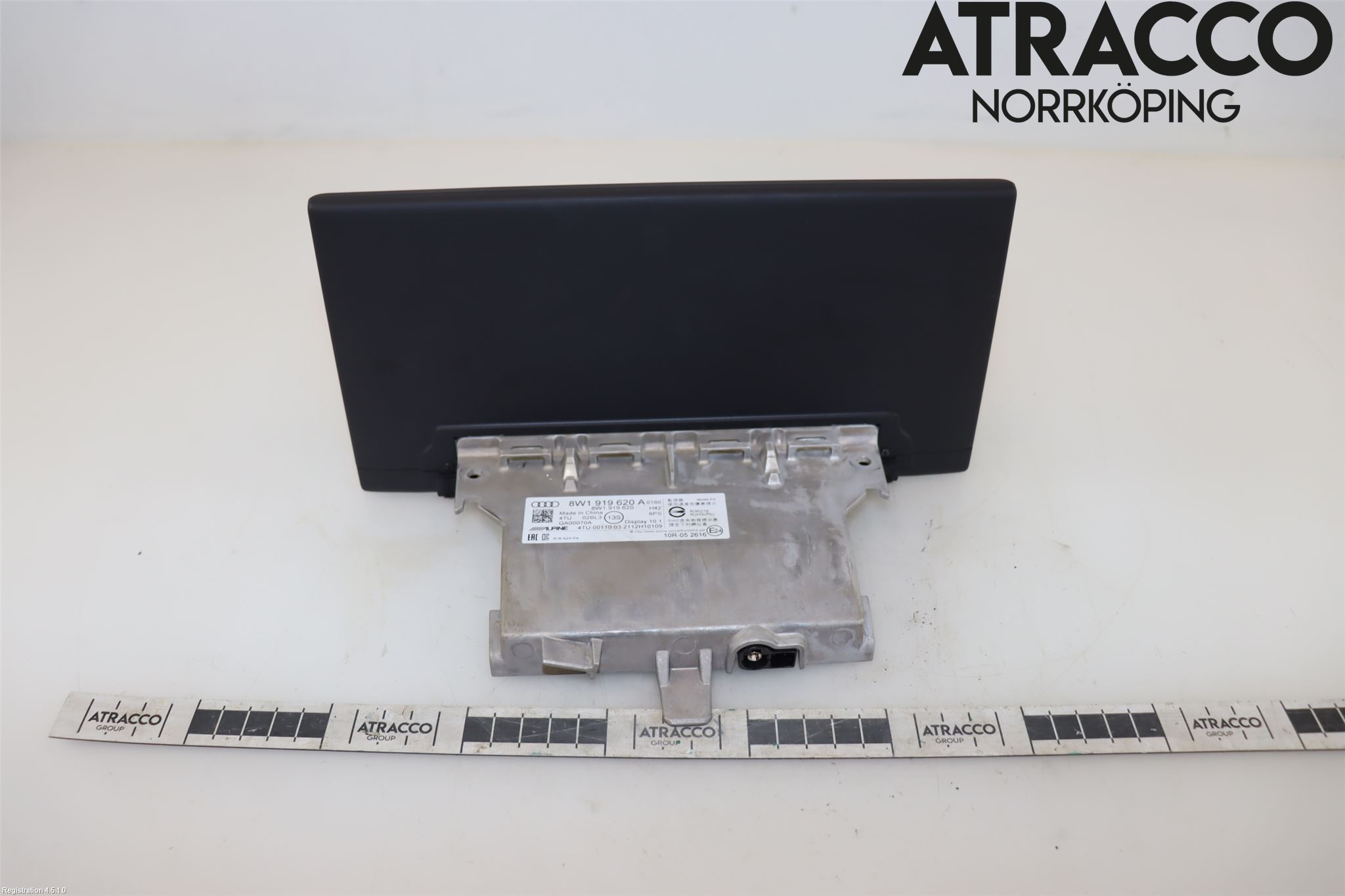 Audi A4/S4 B9 20- Instr Skjerm Dvd-Gps-Ac-Tlf