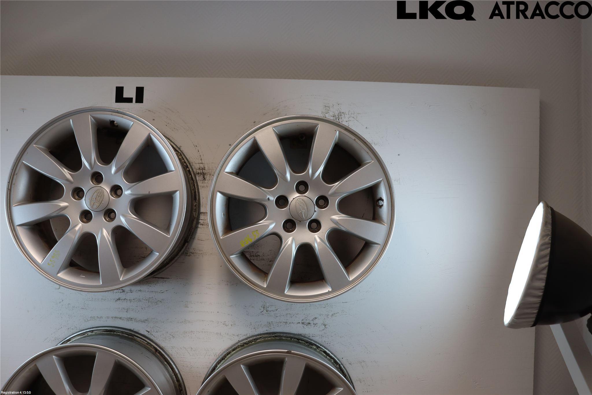 Subaru LEGACY 10-14 Felg Aluminium Sett 4Stk