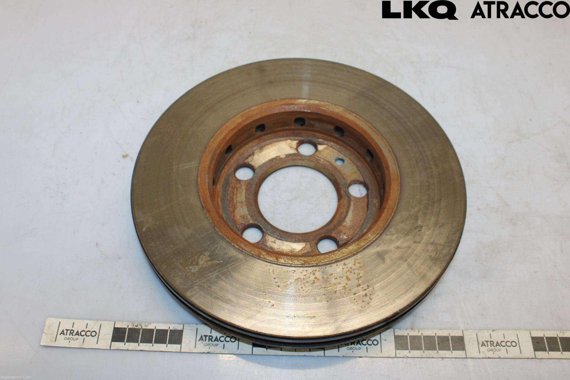 Volkswagen VW POLO 05-09 Bremseskive Foran