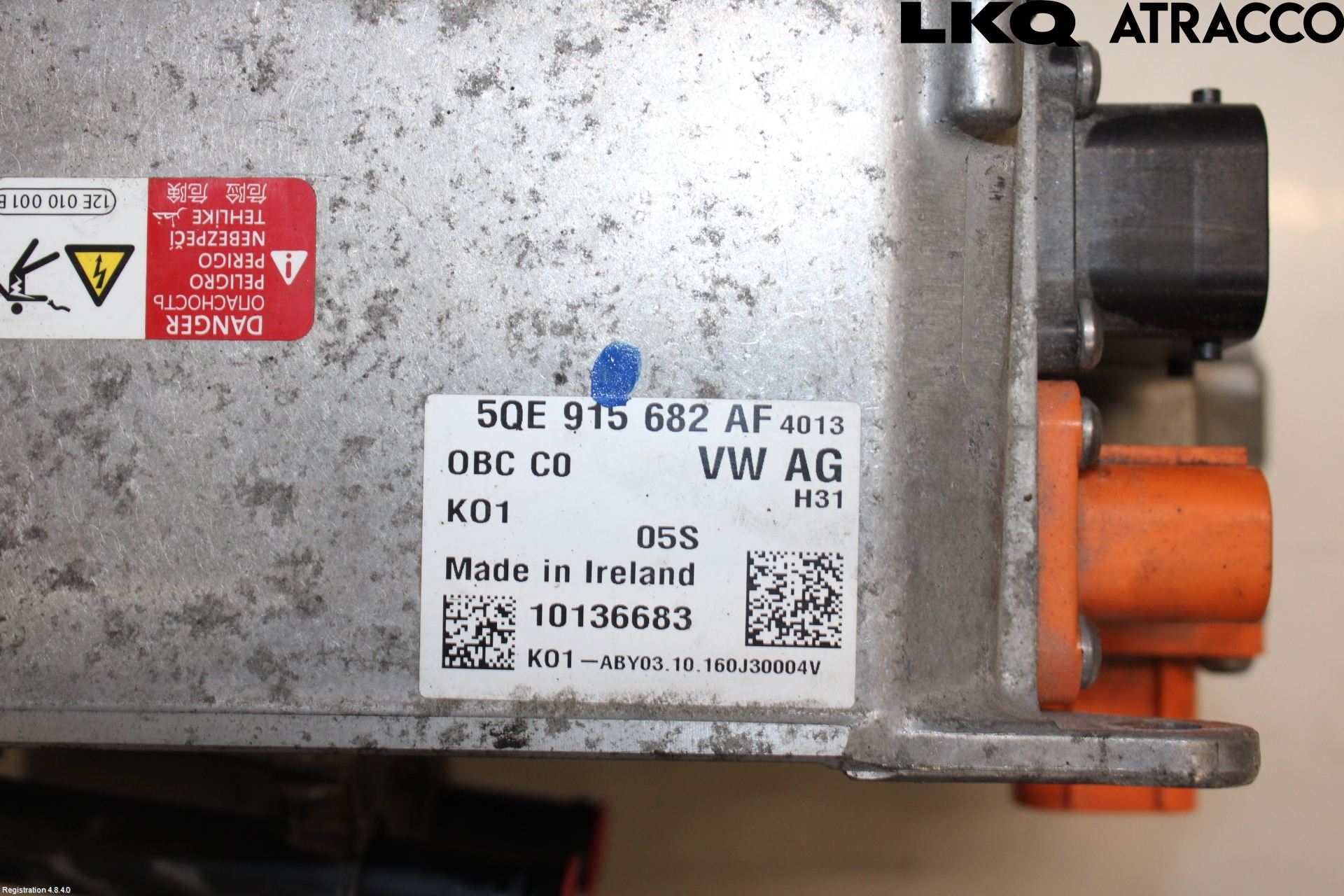 Volkswagen VW PASSAT 15-19 Batterilader Hybrid