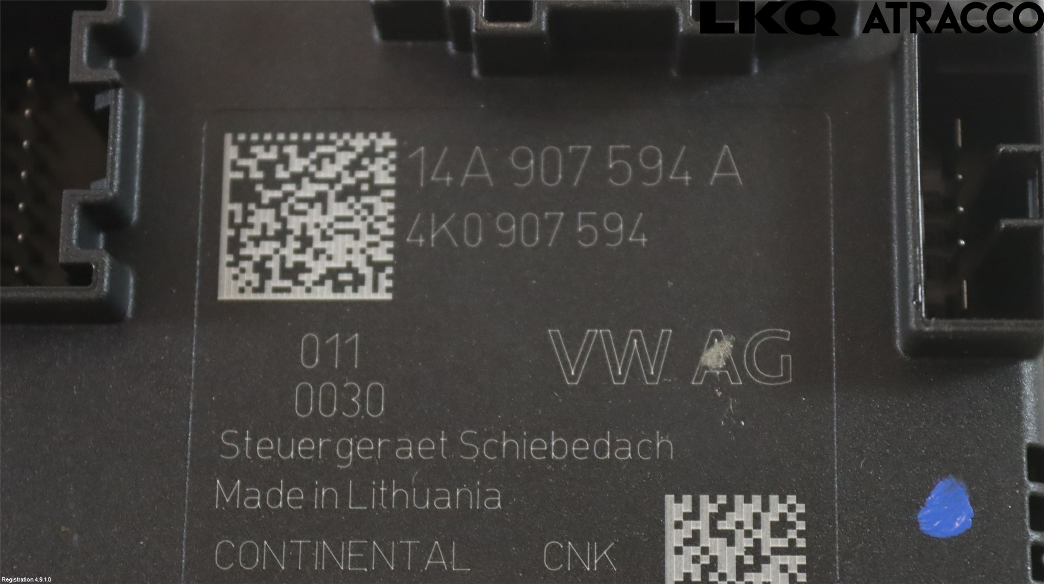 Volkswagen VW ID.7/TOURER 24- Styreenhet Takluke
