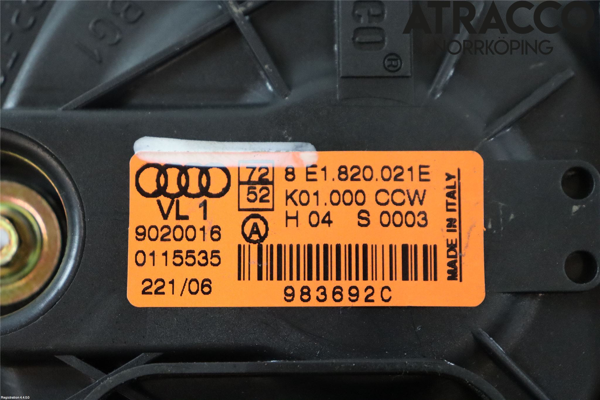 Audi A4/S4 05-07 Varmeapparat Viftemotor