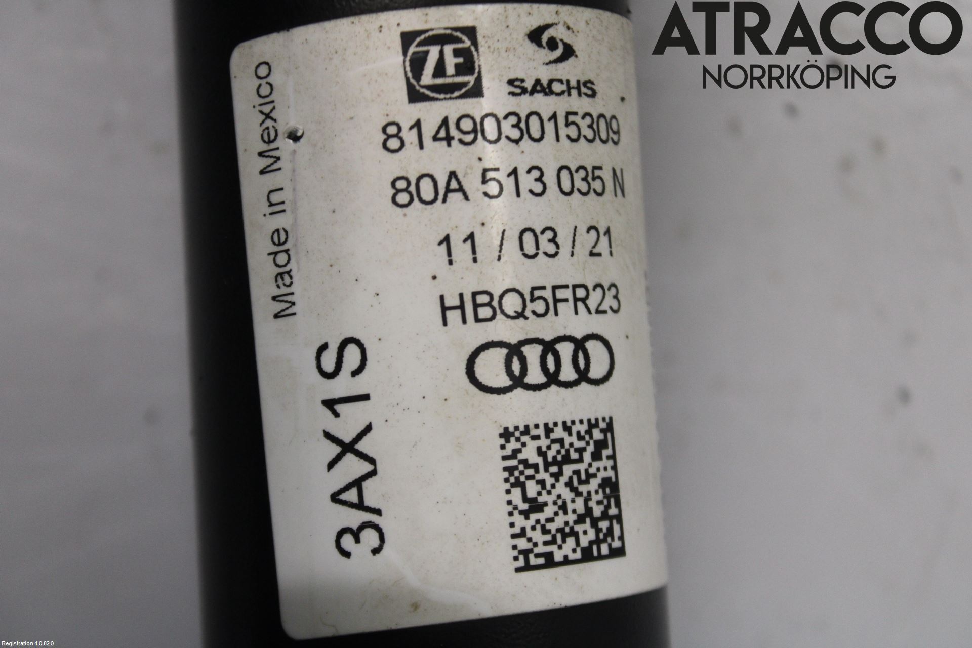 Audi Q5/SQ5 17- Støtdemper Bak