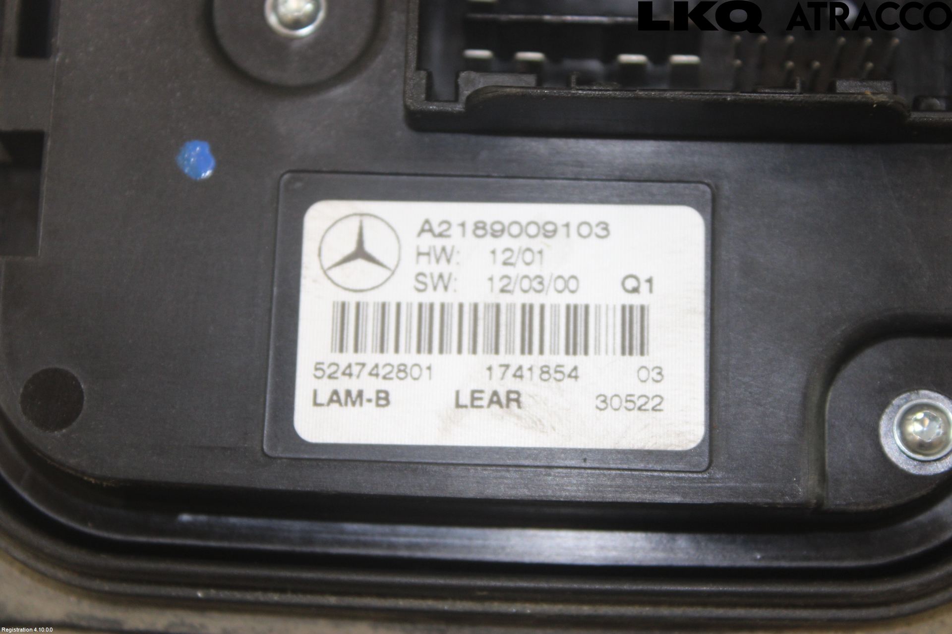 Mercedes-Benz MB C-KLASS (W204) 07-15 Styreenhet Xenon