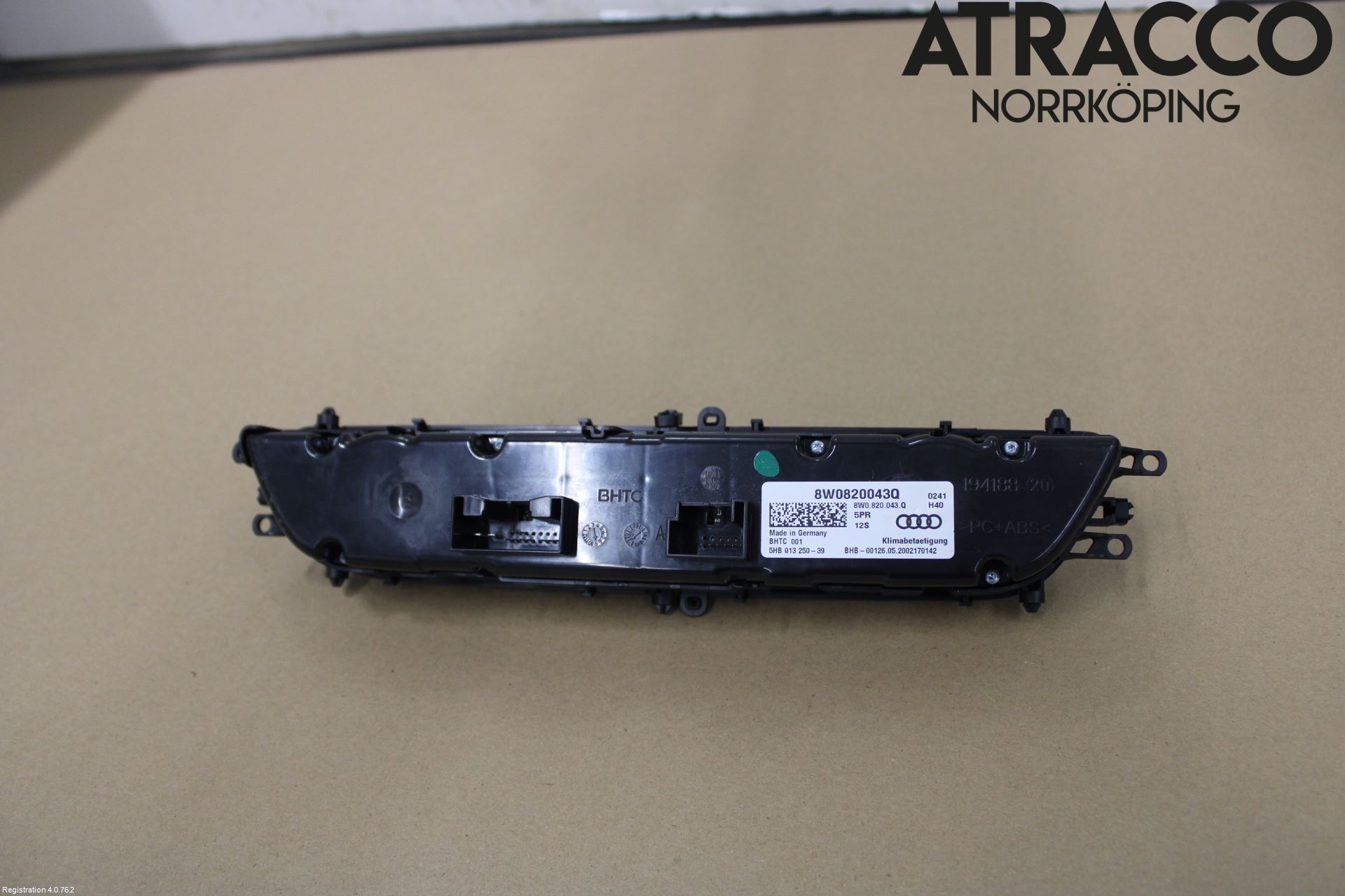Audi A4/S4 B9 20- Varmeapparat Panel(Regulering)