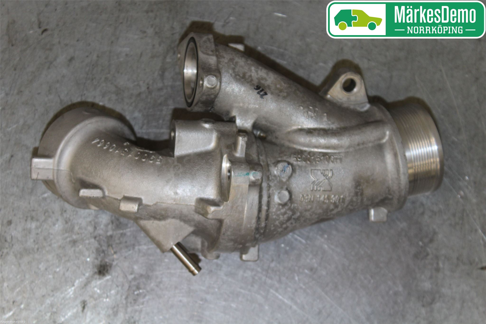 Volkswagen VW TIGUAN 16-24 Intercooler Rør-Slange