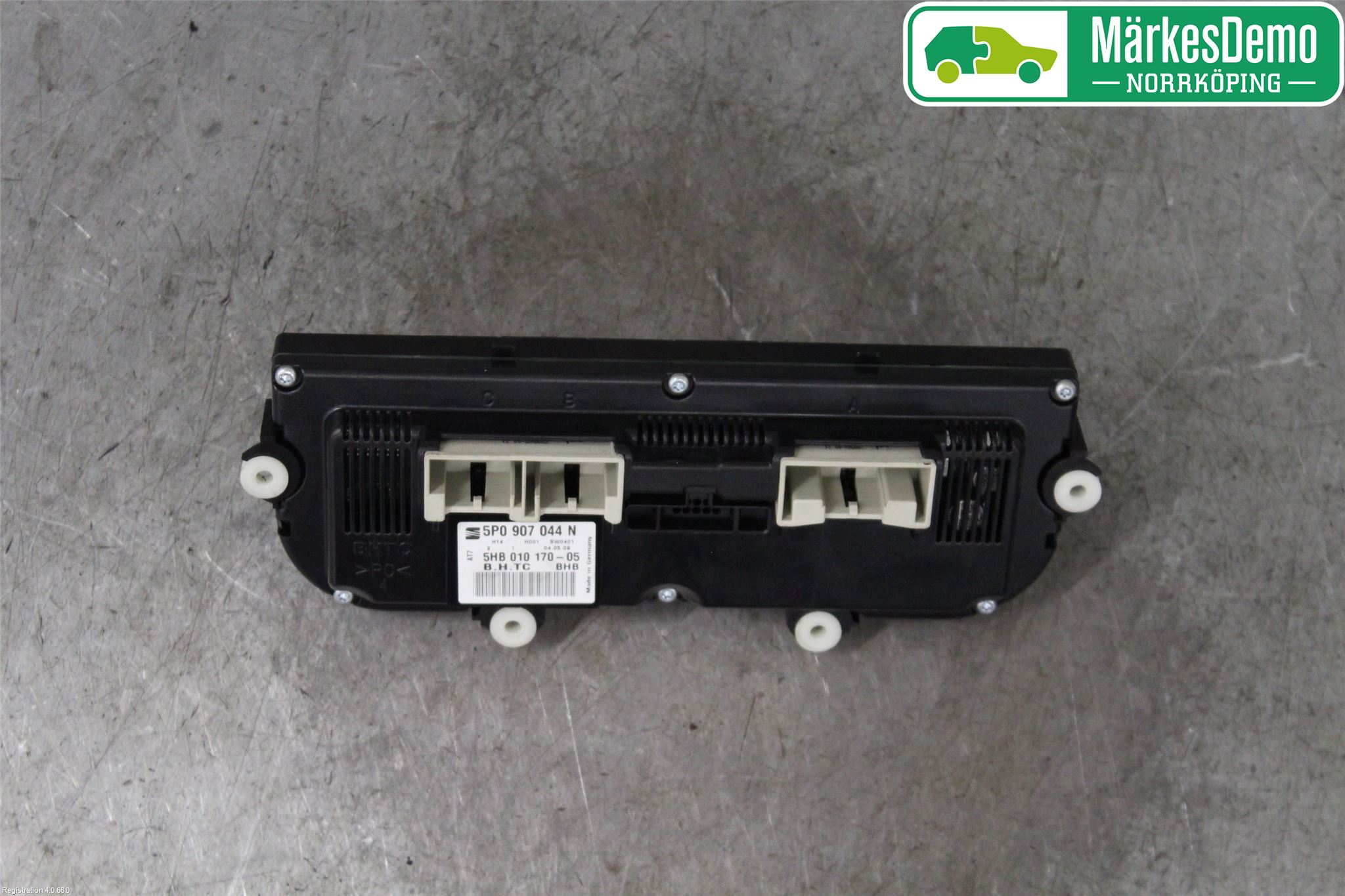 Seat LEON 06-12 Varmeapparat Panel(Regulering)