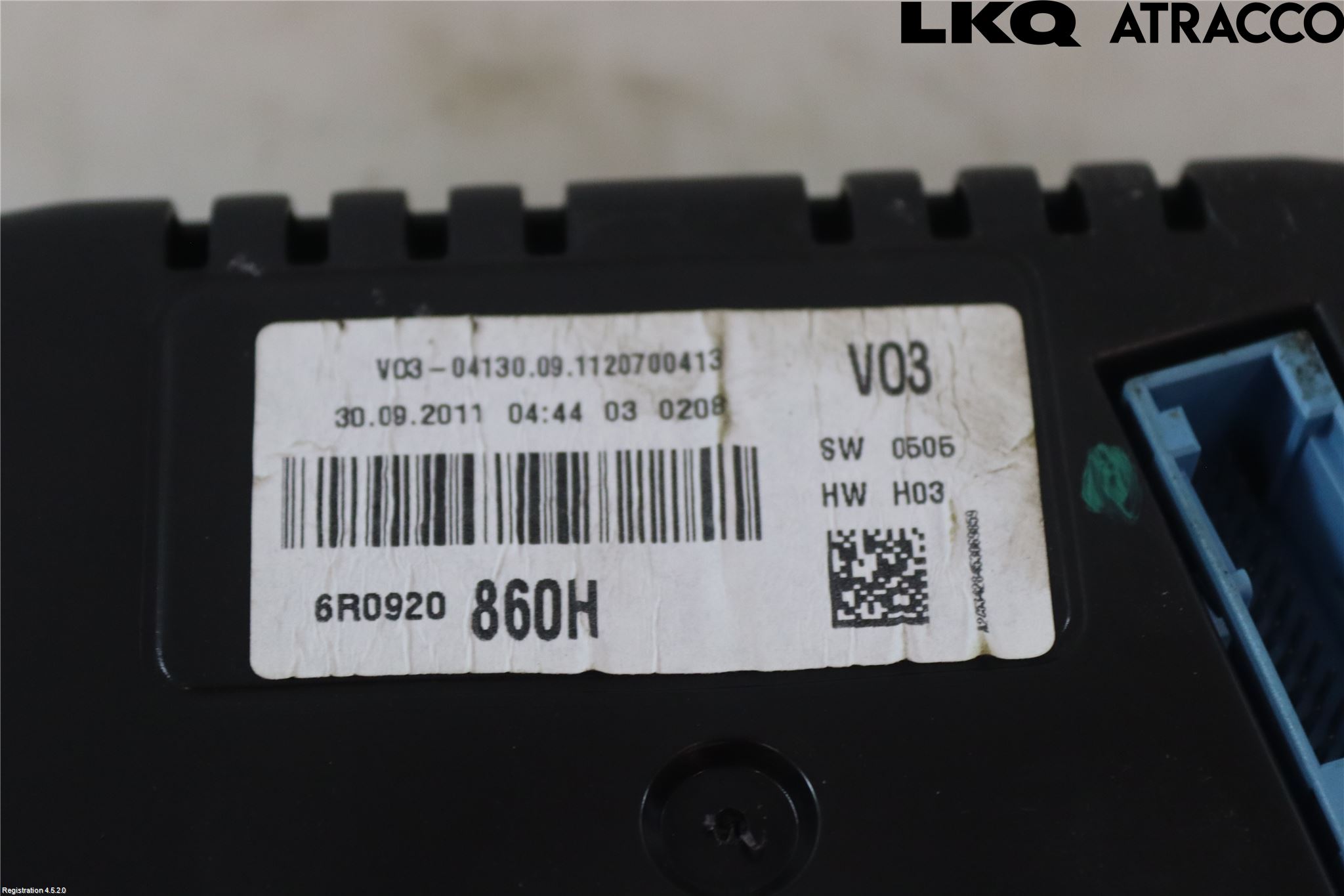 Volkswagen VW POLO 10-17 Instr Kombinert