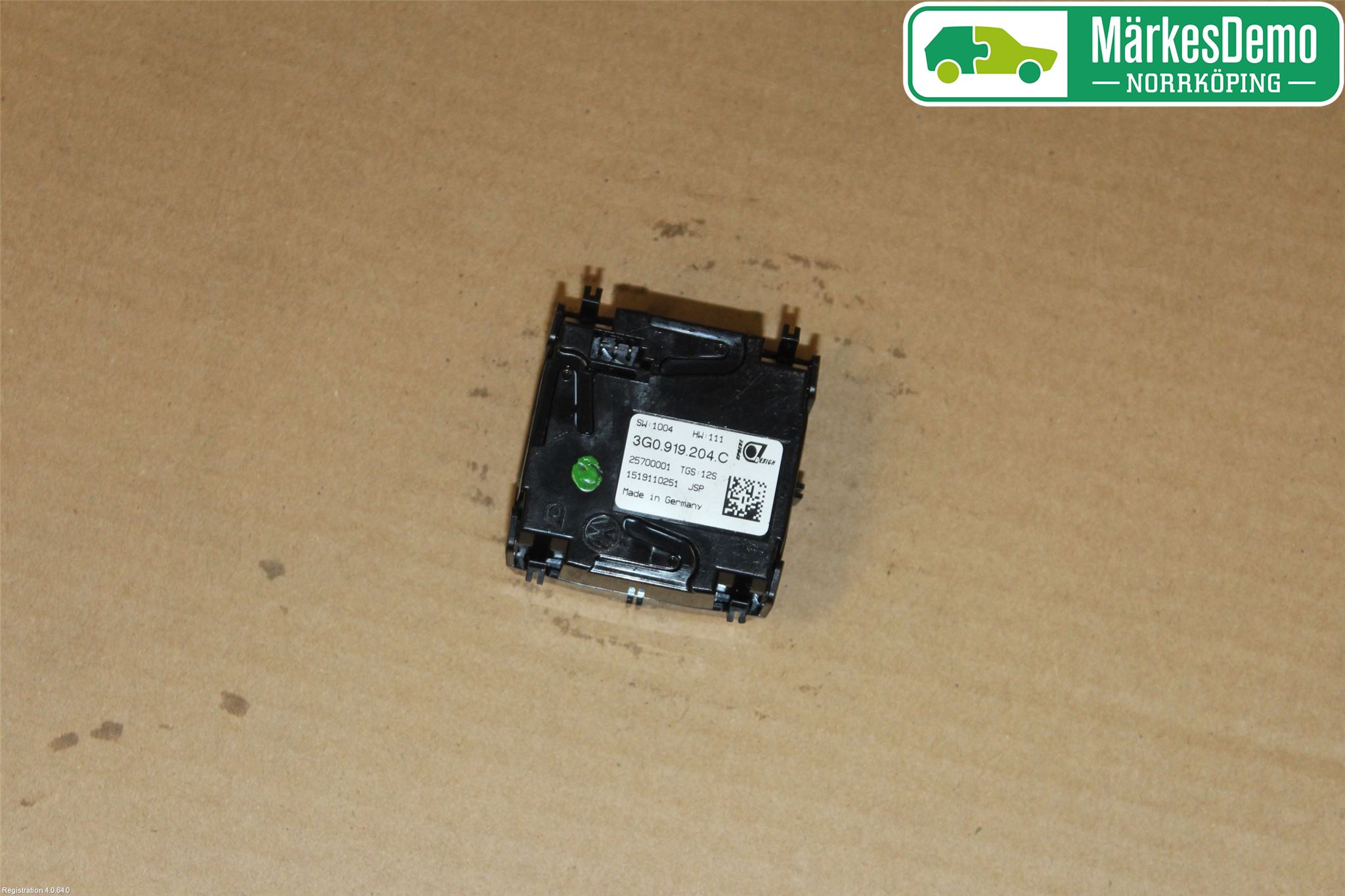 Volkswagen VW PASSAT 15-19 Instr Klokke