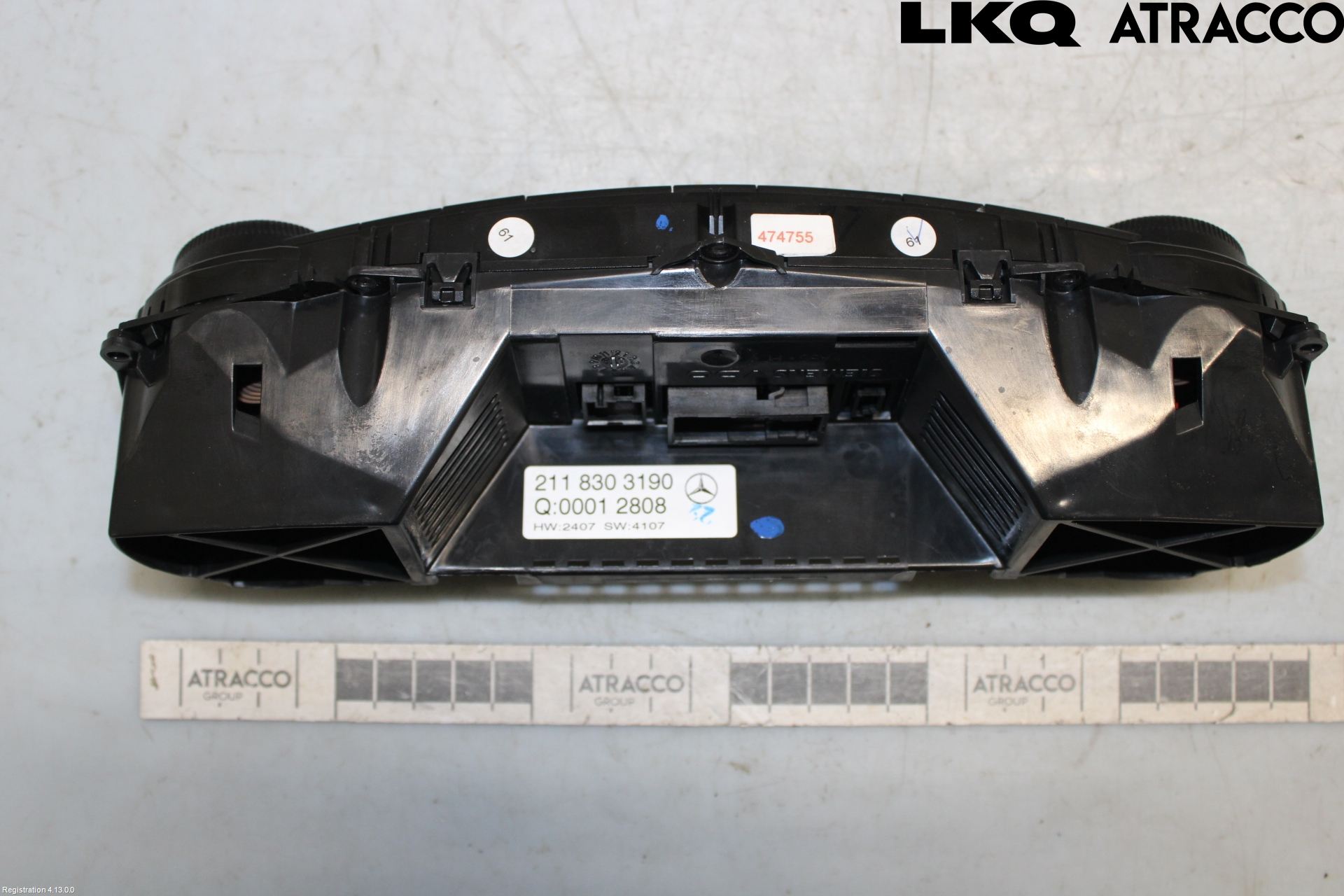 Mercedes-Benz MB E-KLASS (W211) 02-09 Varmeapparat Panel(Regulering)