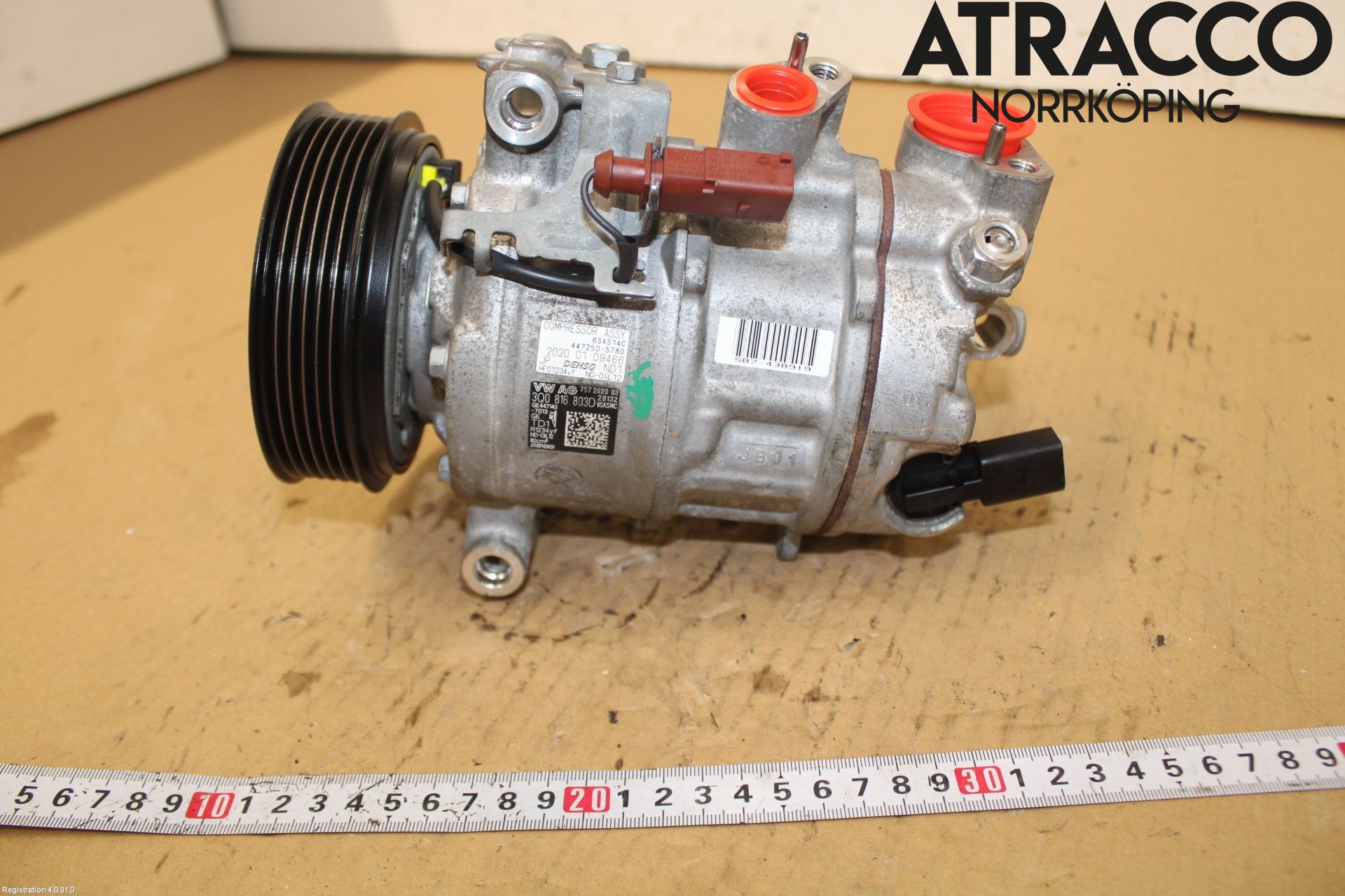 Audi A1 19- Varme Ac Kompressor