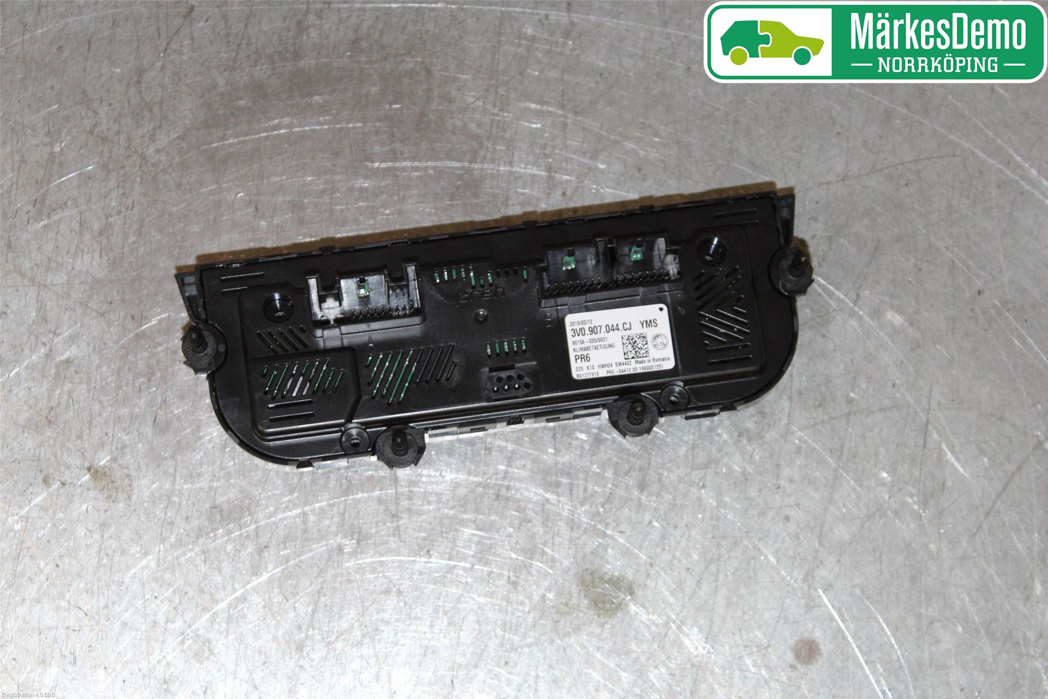 Skoda SUPERB 16-24 Varmeapparat Panel(Regulering)