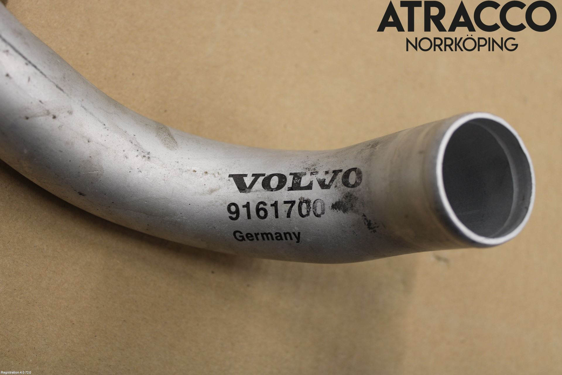 Volvo S80 99-03 Intercooler Rør-Slange