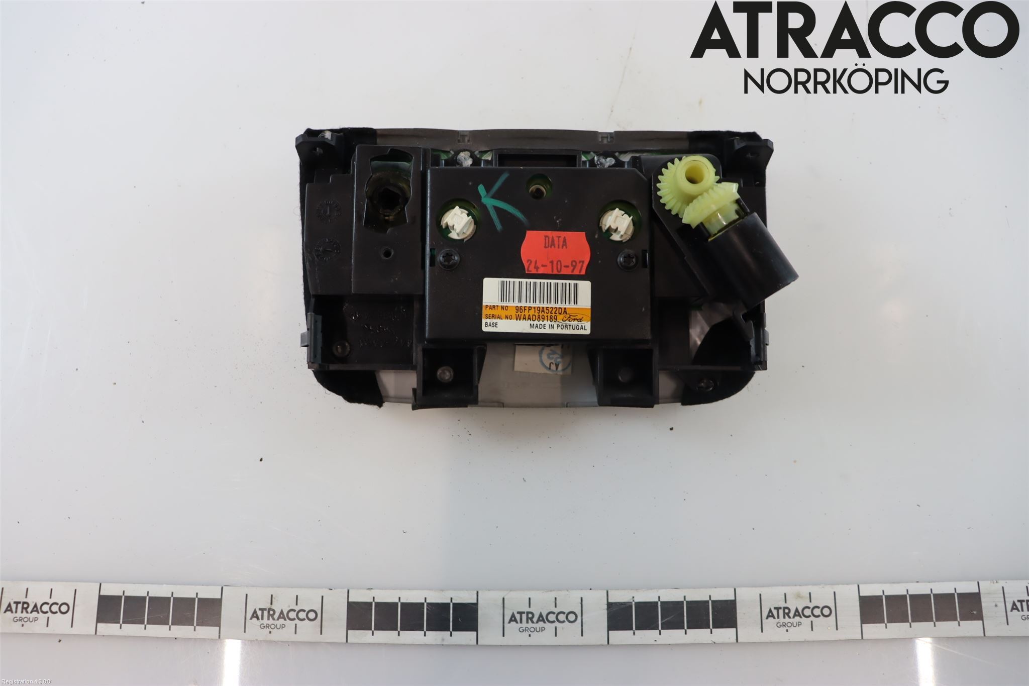 Ford FIESTA     96-99 Varmeapparat Panel(Regulering)