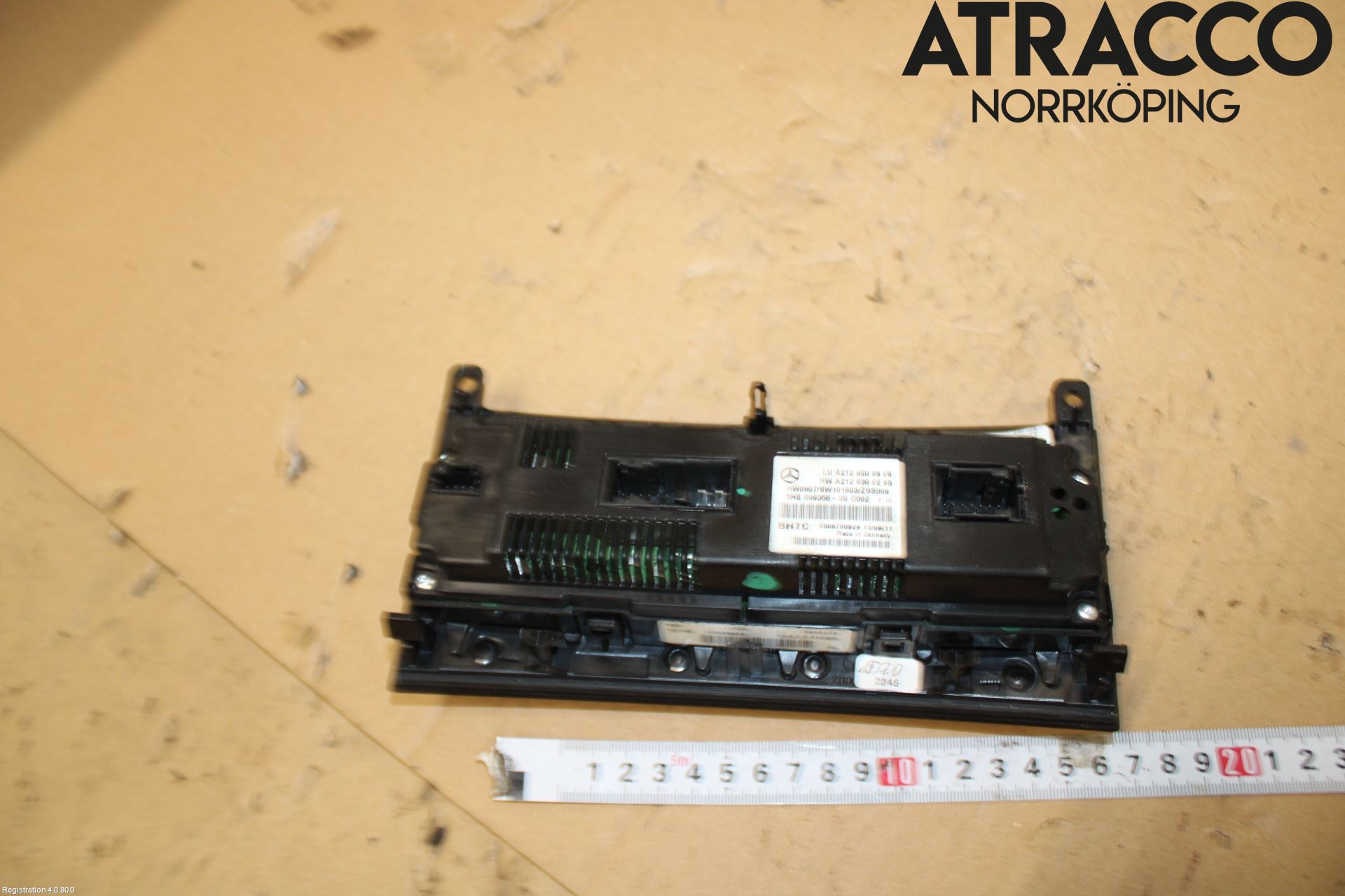 Mercedes-Benz MB E-KLASS (W212) 09-16 Varmeapparat Panel(Regulering)
