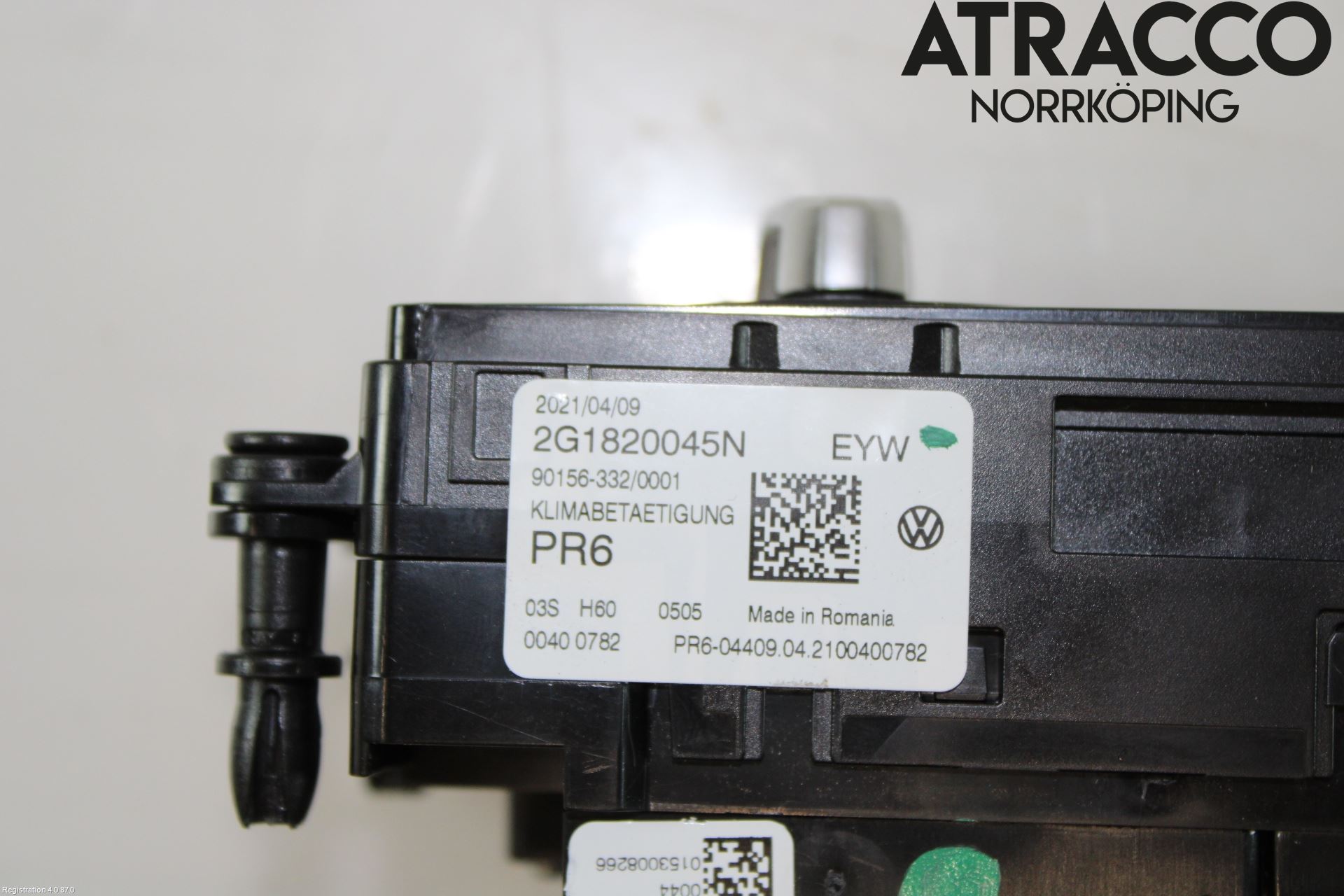 Volkswagen VW T-CROSS 19- Varmeapparat Panel(Regulering)