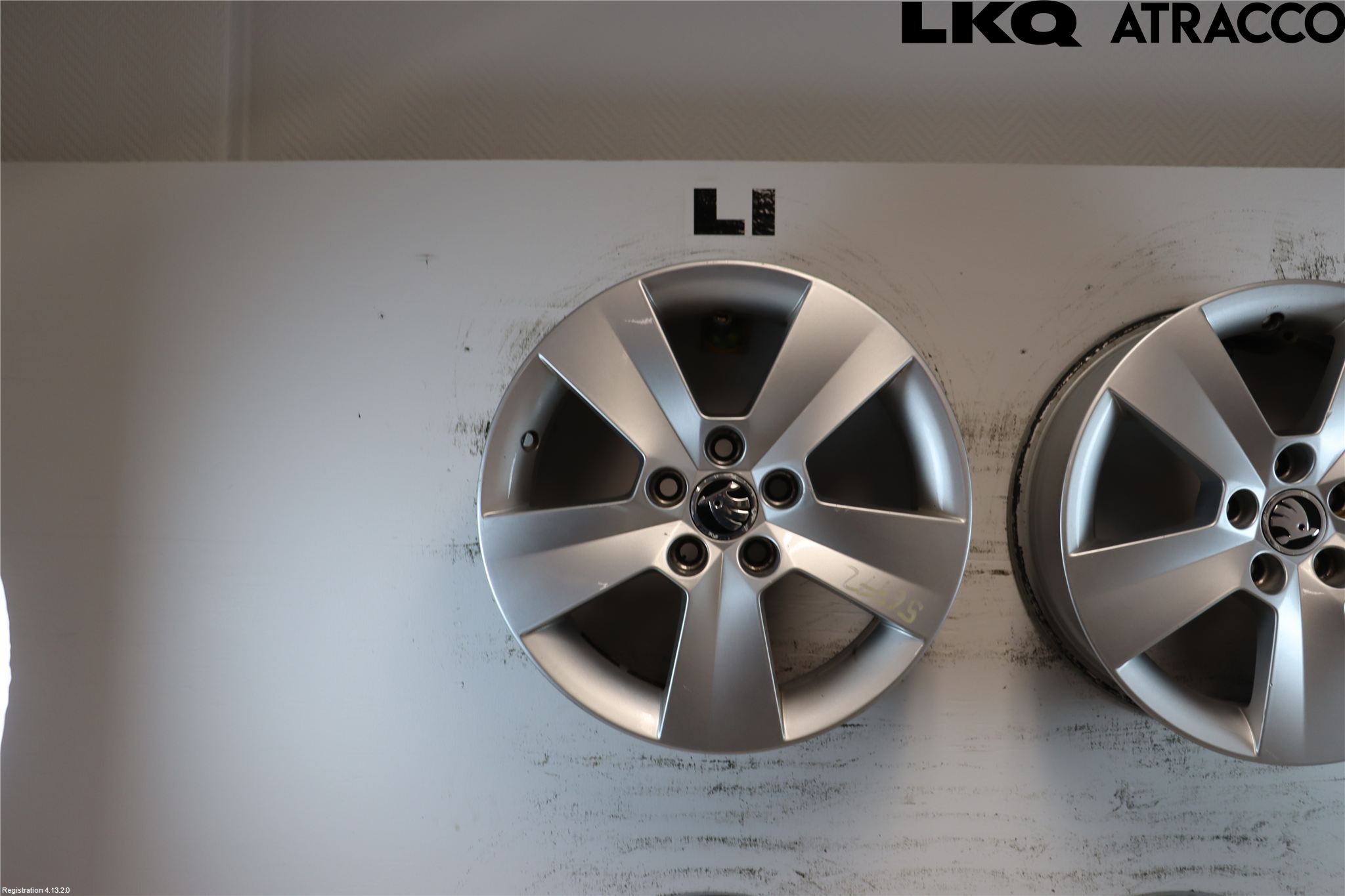 Skoda RAPID Felg Aluminium Sett 4Stk