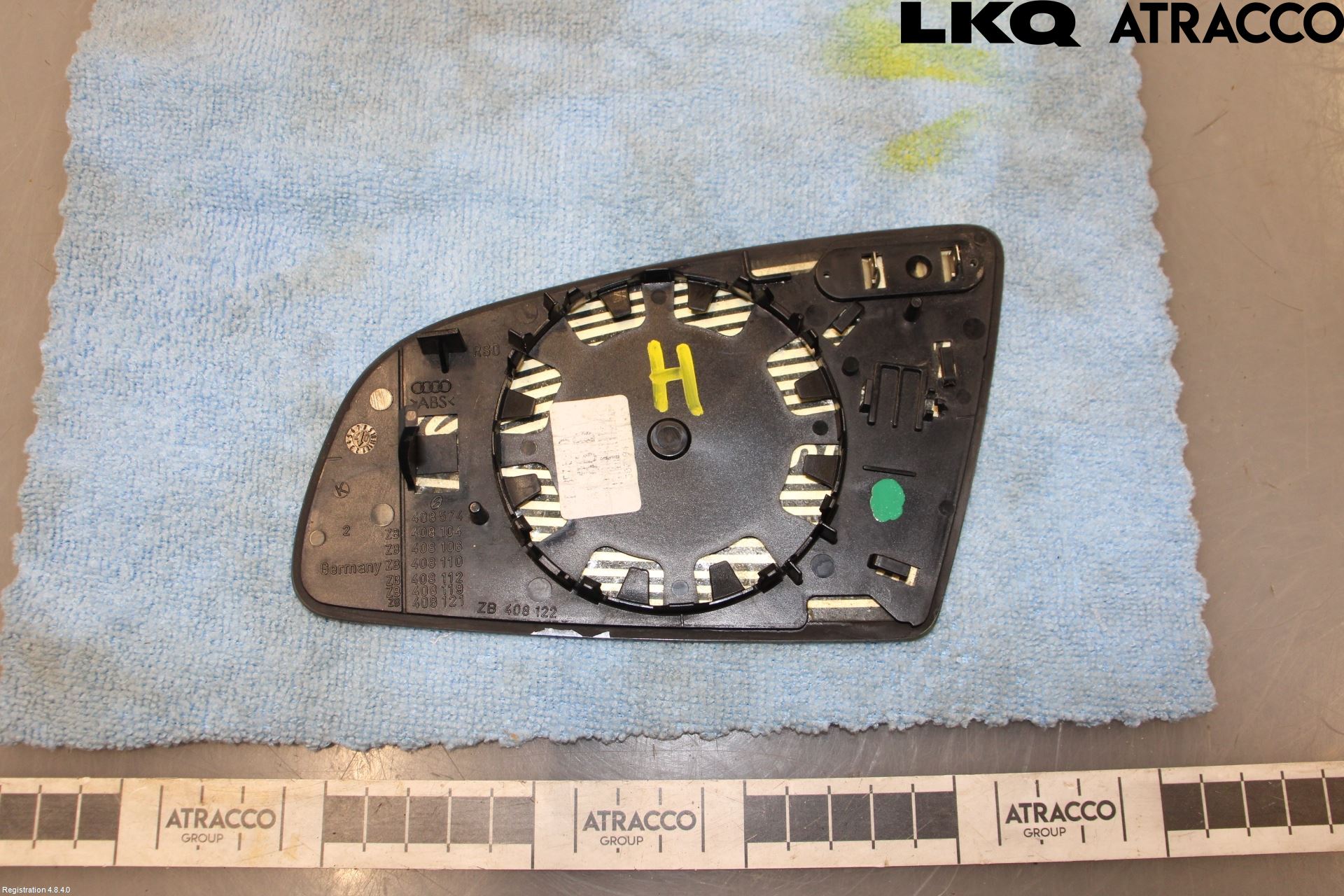 Audi A6/S6     05-11 Speil Glass H