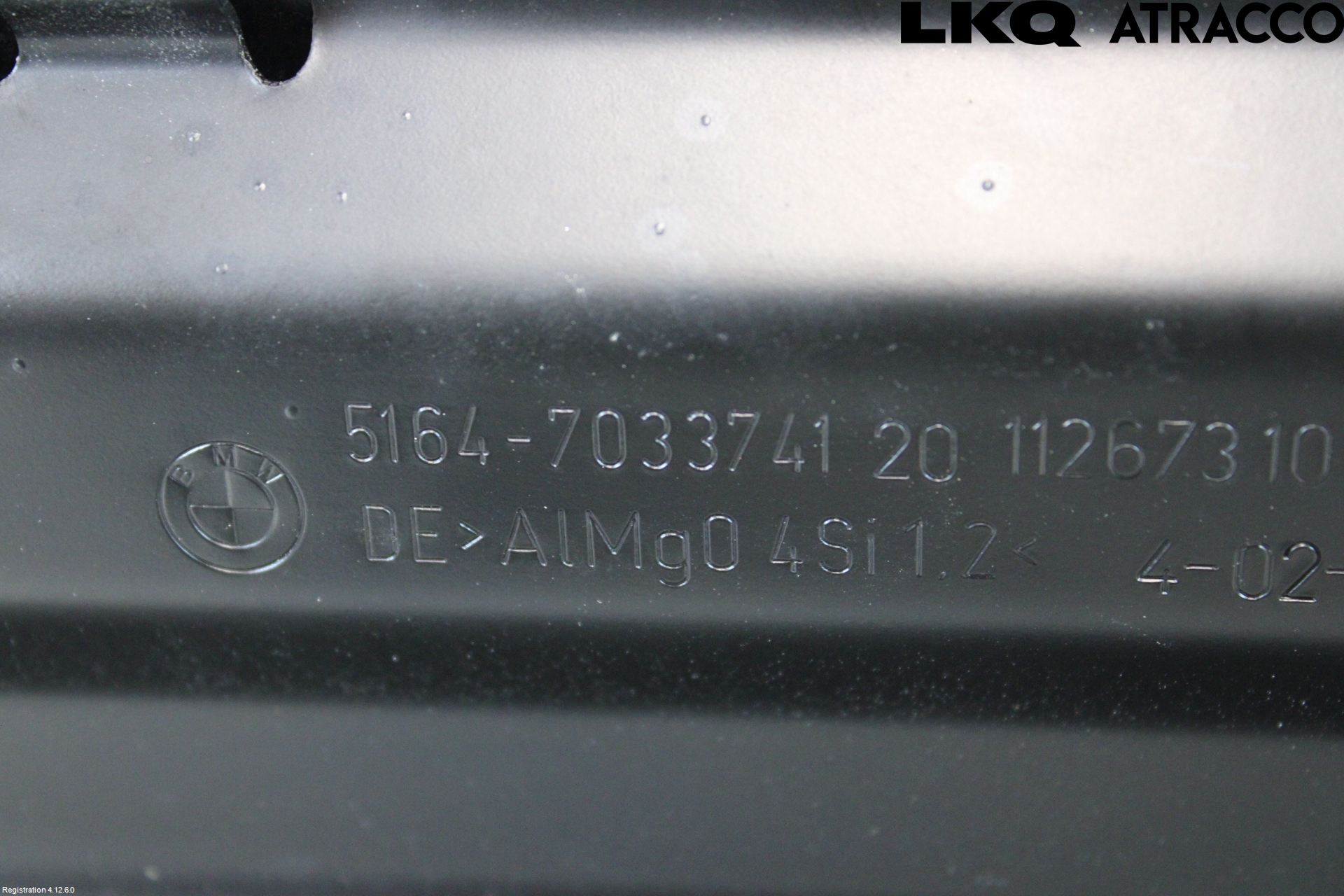 BMW 5 E60/61 Sed/Tou 02-10 Panserlåsplate-Bjelke