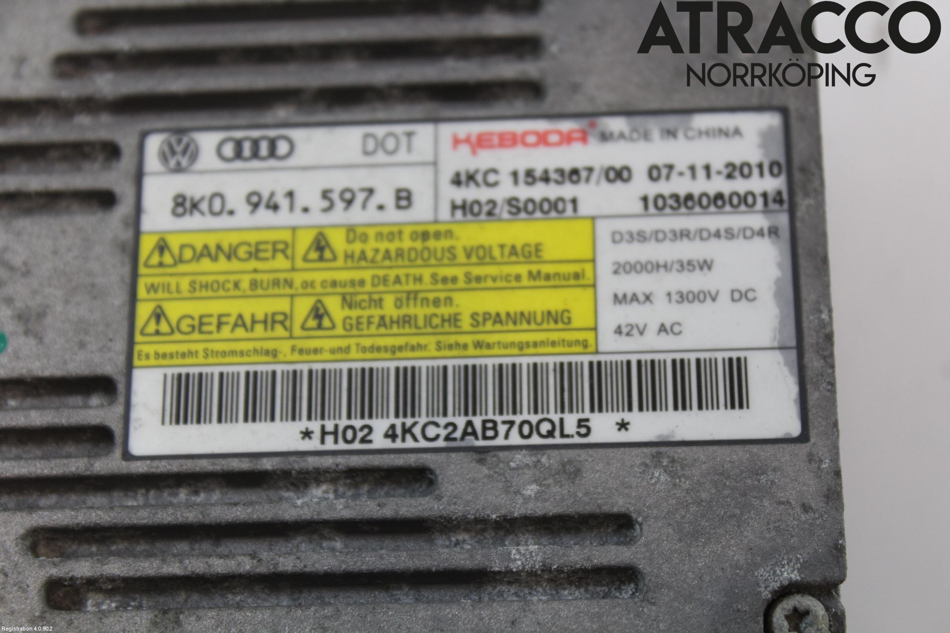 Volkswagen VW PASSAT 11-14 Styreenhet Xenon