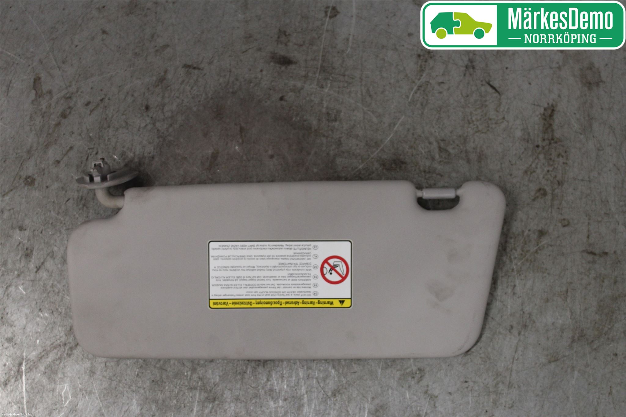 Hyundai i30 FD 07-12 Innr Solskjerm