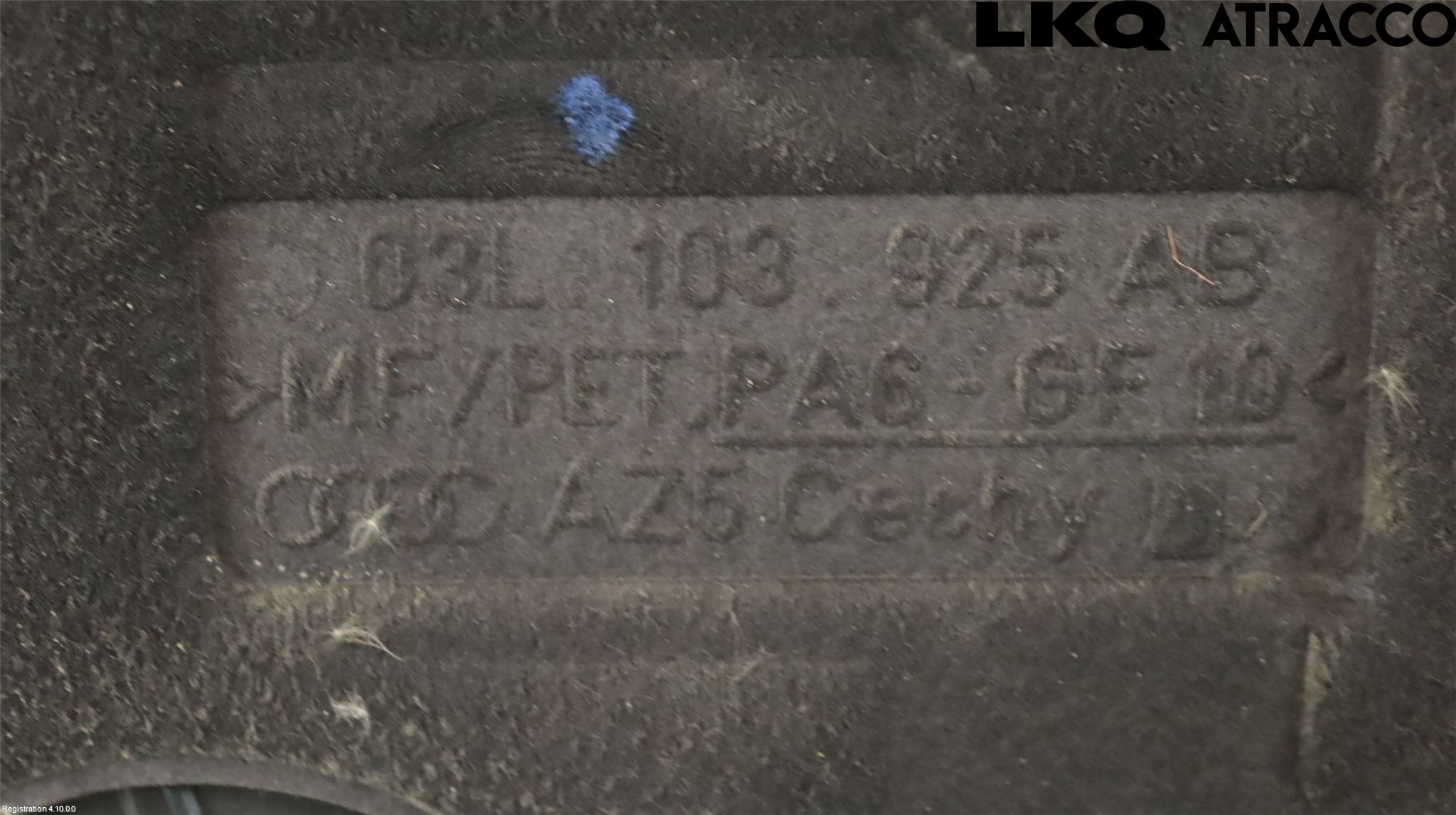 Audi A4 12-15 Motor Deksel Over Motor