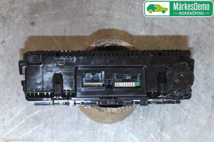 Volkswagen VW POLO 10-17 Varmeapparat Panel(Regulering)