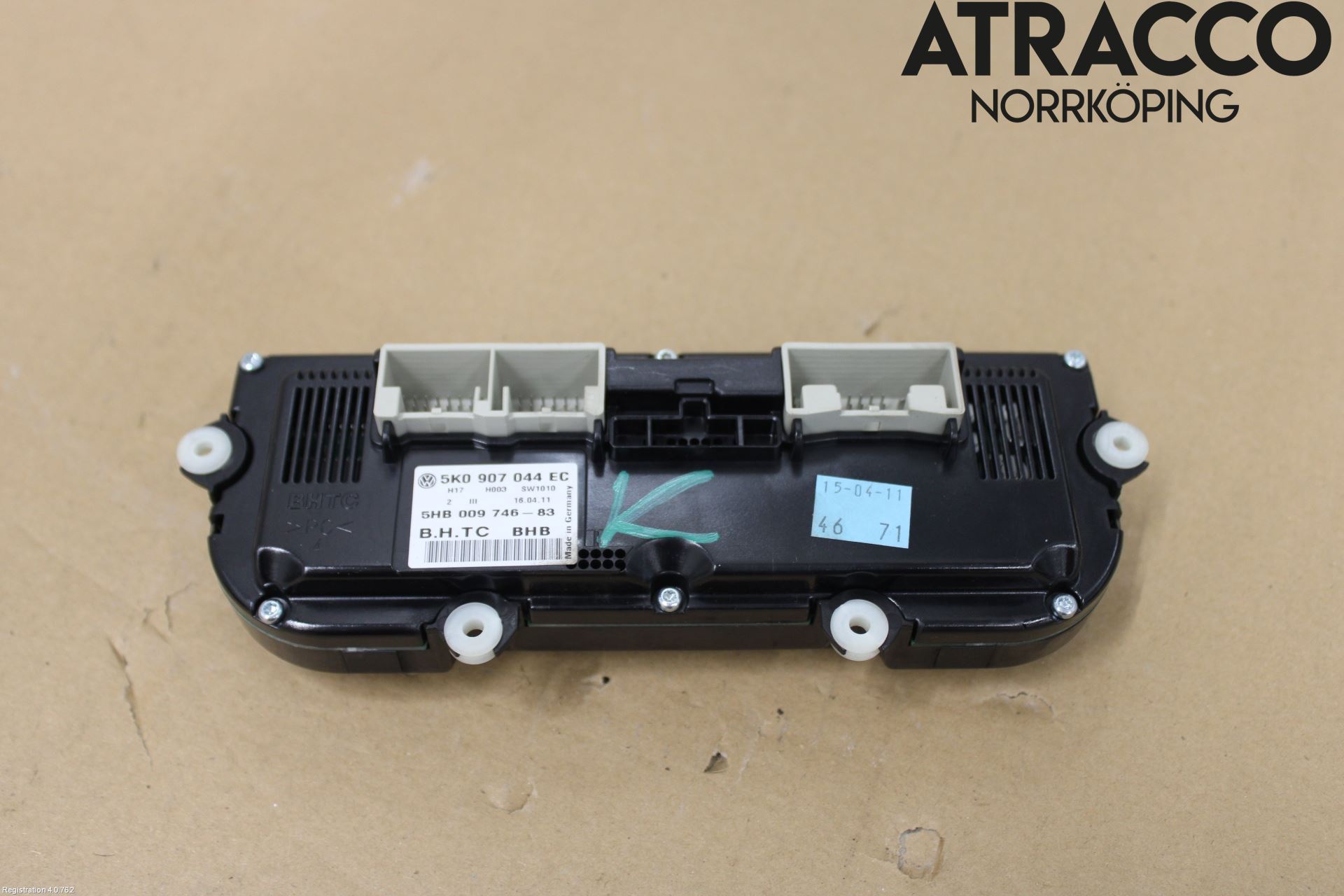 Volkswagen VW PASSAT 11-14 Varmeapparat Panel(Regulering)