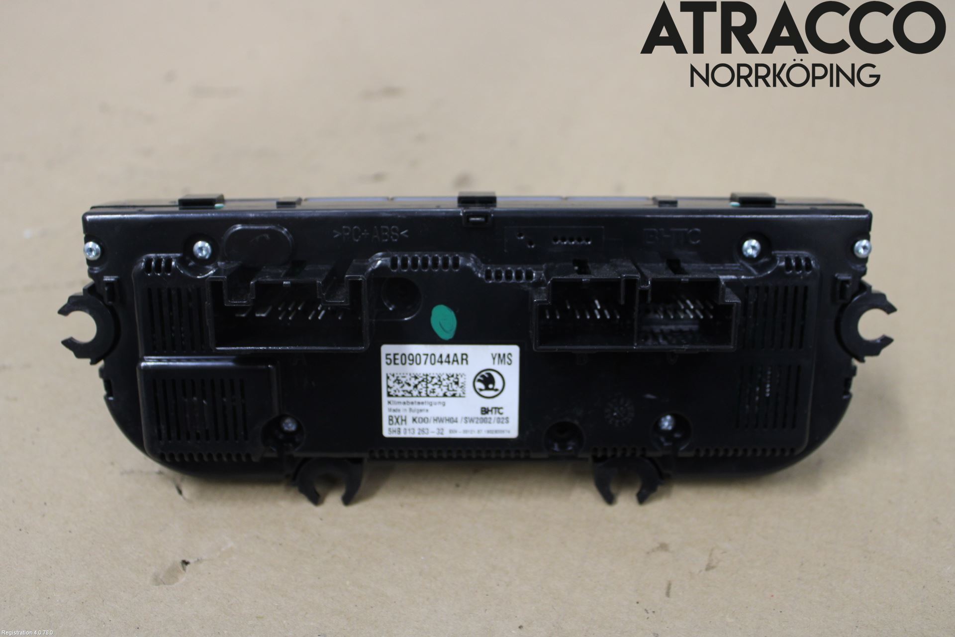 Skoda OCTAVIA (5E) 13-20 Varmeapparat Panel(Regulering)