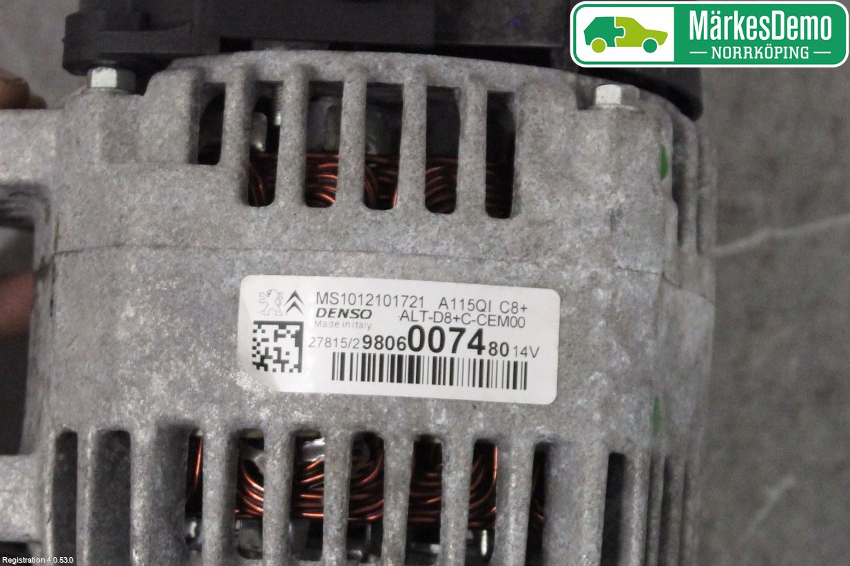 Citroen C3 10-17 Dynamo