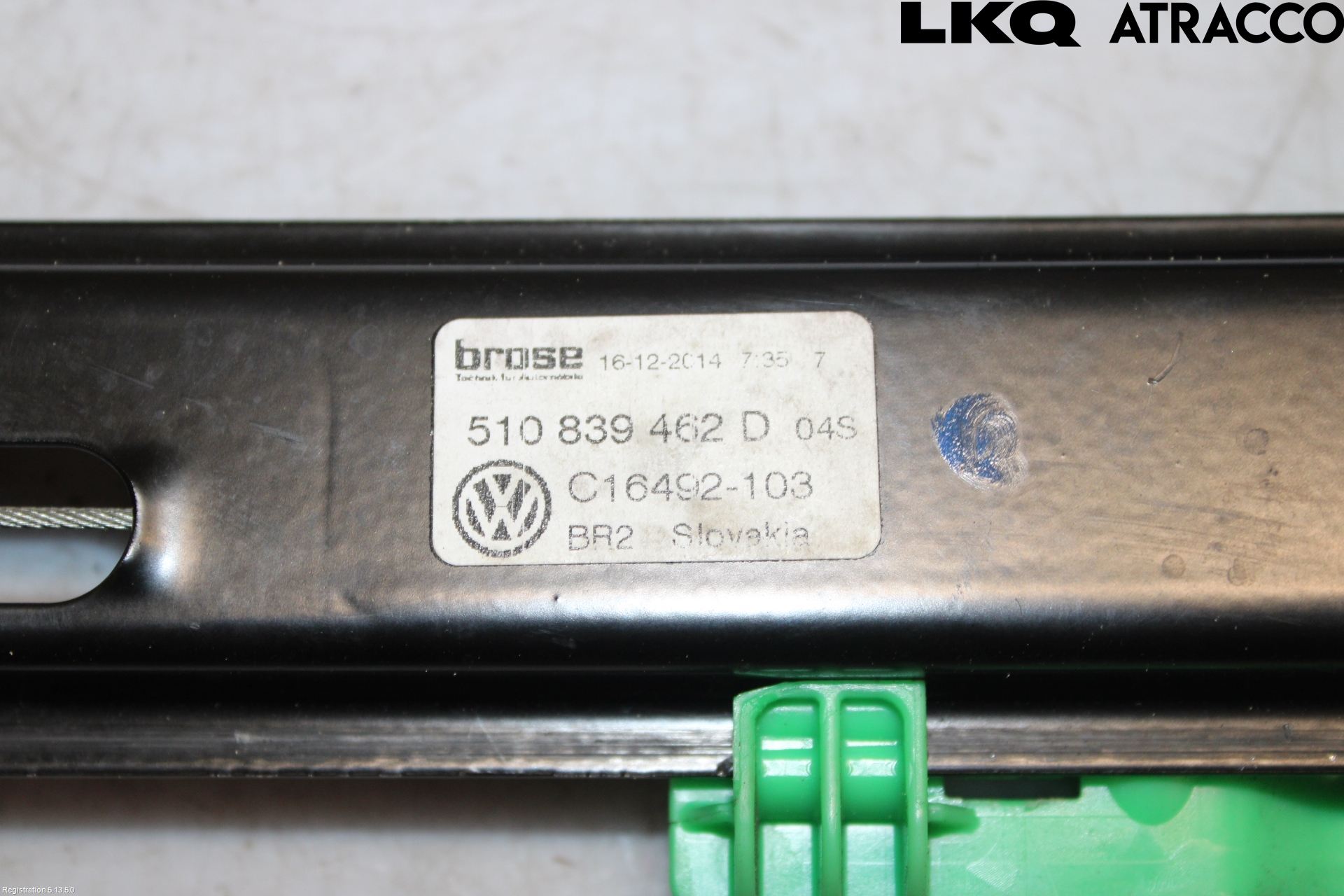 Volkswagen VW GOLF SPORTSVAN 15-20 Vindusheis El Komp