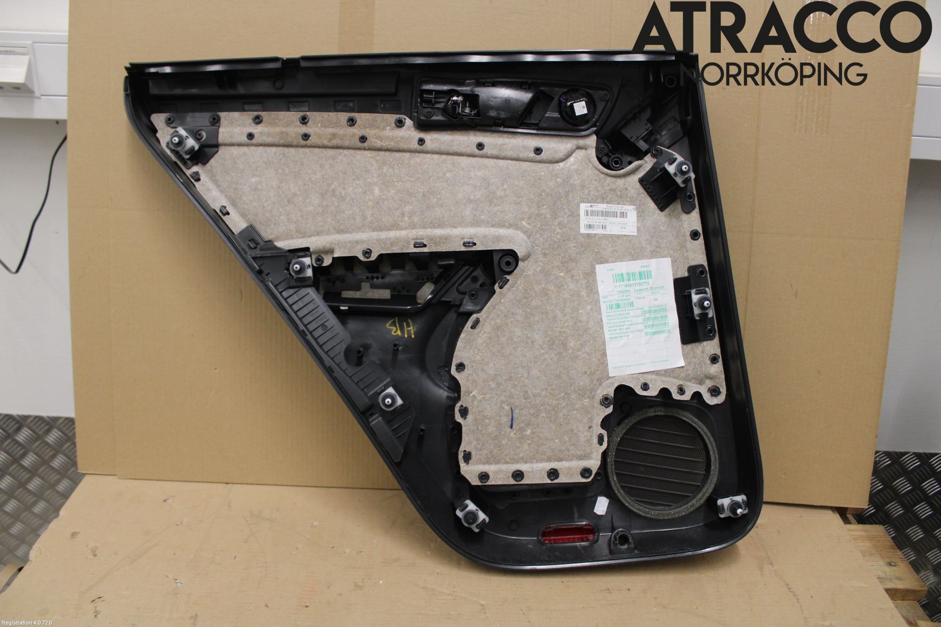 Volkswagen VW TIGUAN 07-16 Innr Dørtrekk Høyre