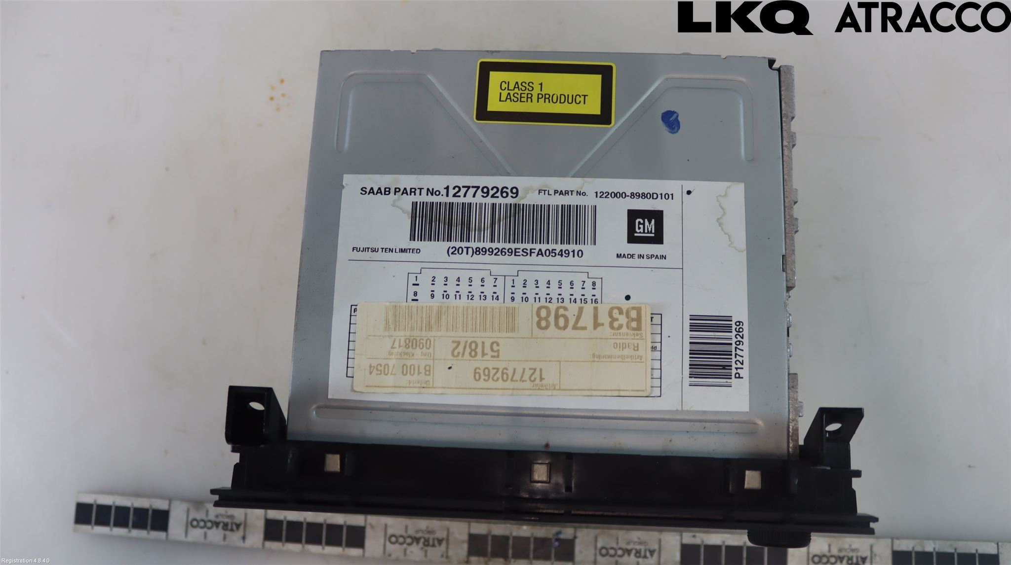 Saab 9-3 VER2/VER3 08-15 Stereo Radio Med Cd