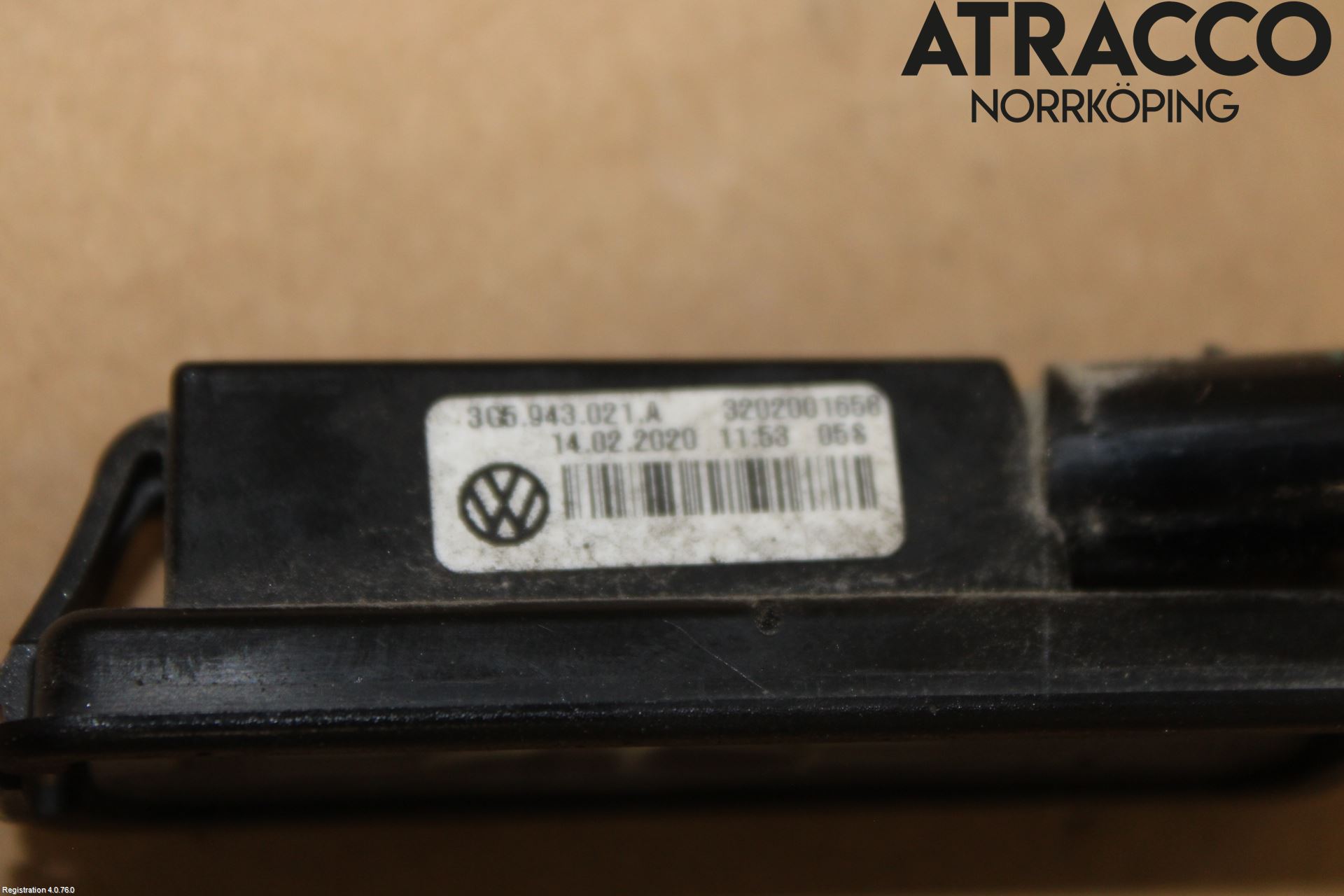 Volkswagen VW GOLF / E-GOLF VII 13-20 Skilt Belysning