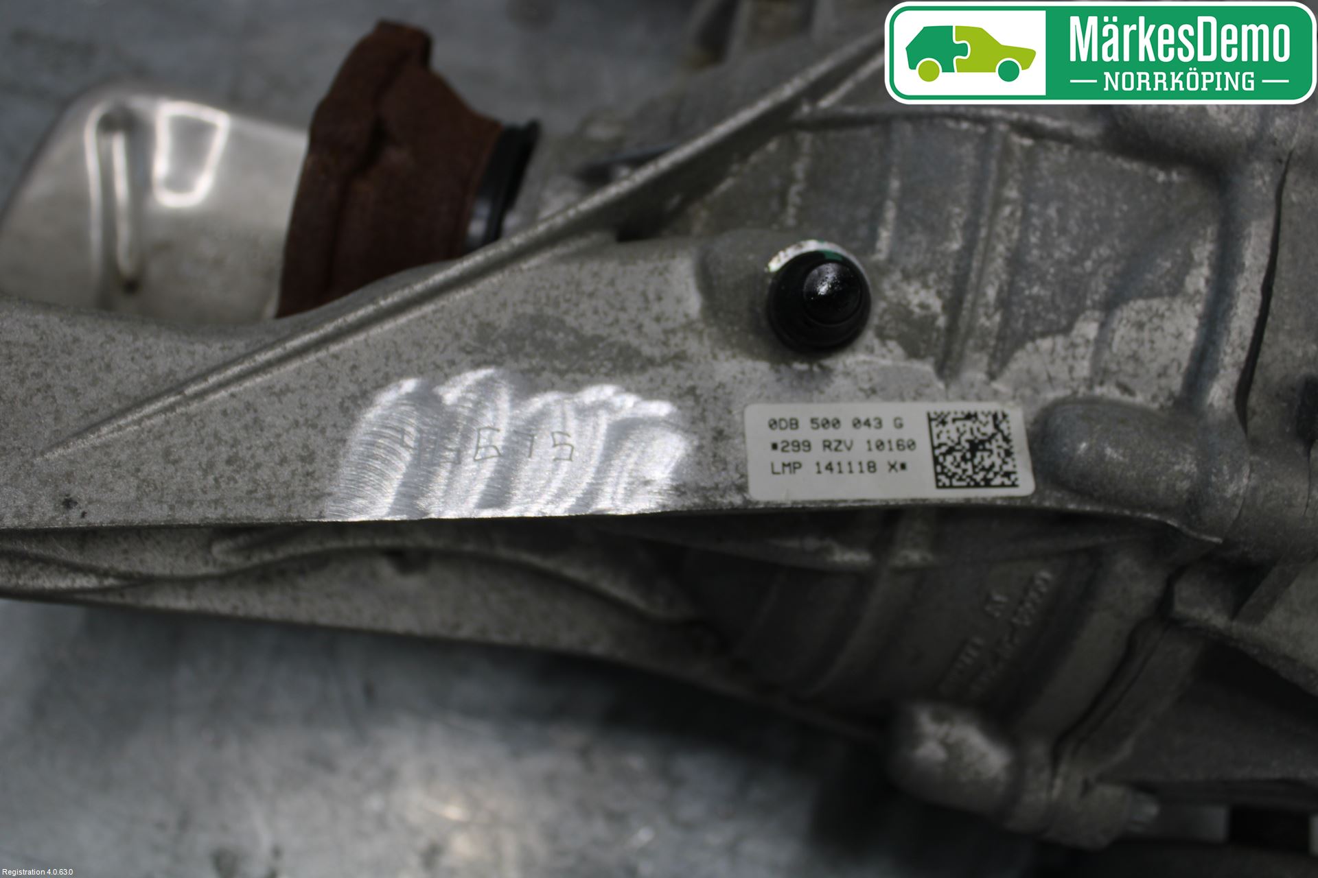 Audi A4/S4 B9 20- Bakaksel Kardang Bak -Diff