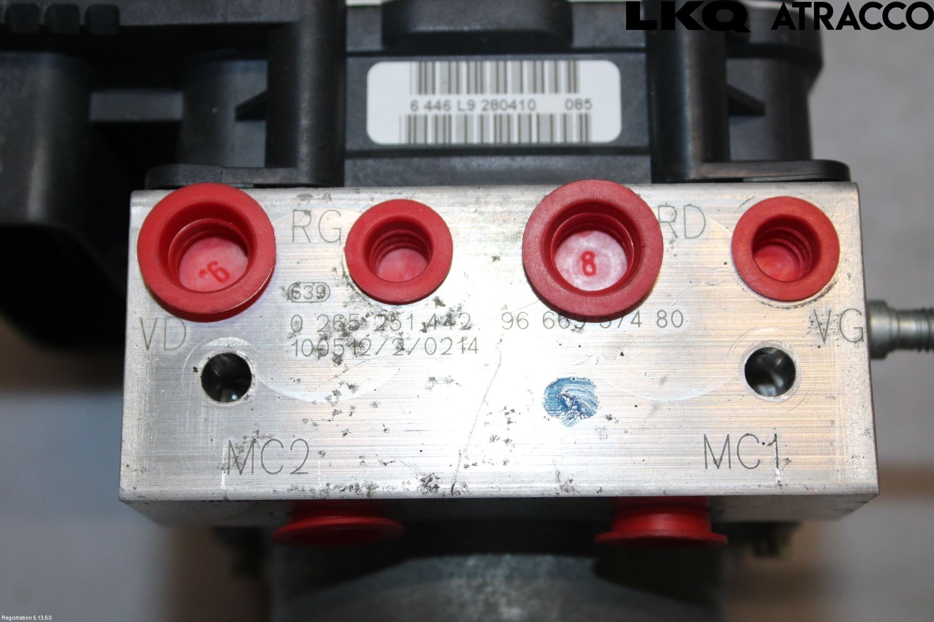 Peugeot 308 08-13 Abs Hydraulikkaggregat