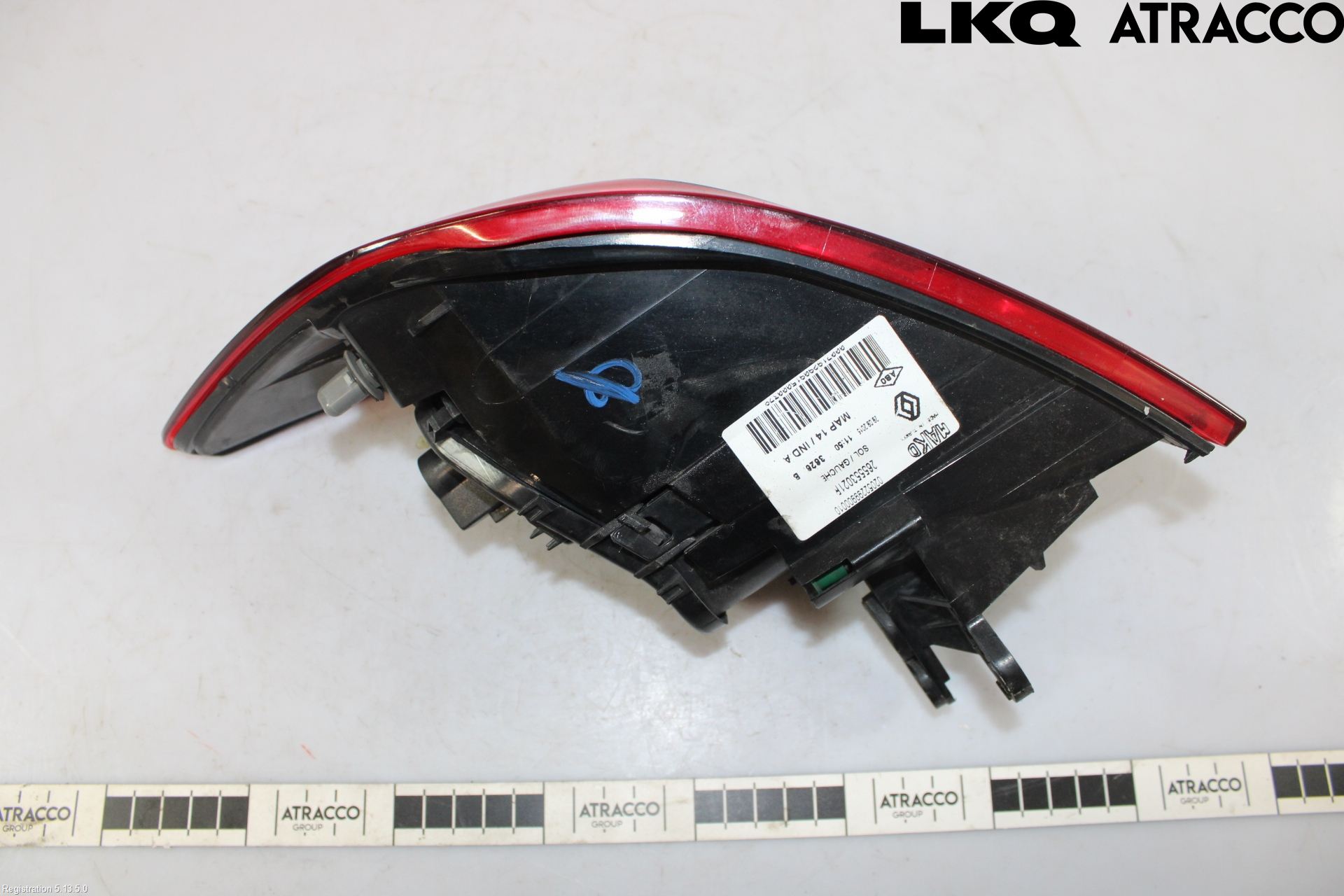 Renault CLIO IV 12-16 Baklykt Venstre