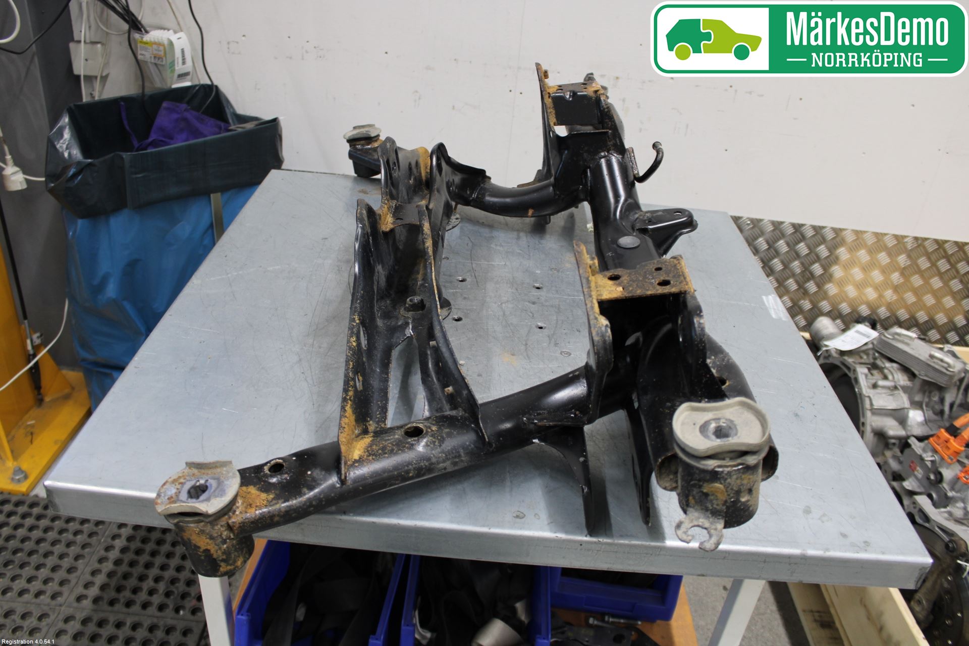 Volkswagen VW PASSAT 15-19 Bakaksel Feste Travers-Ramme