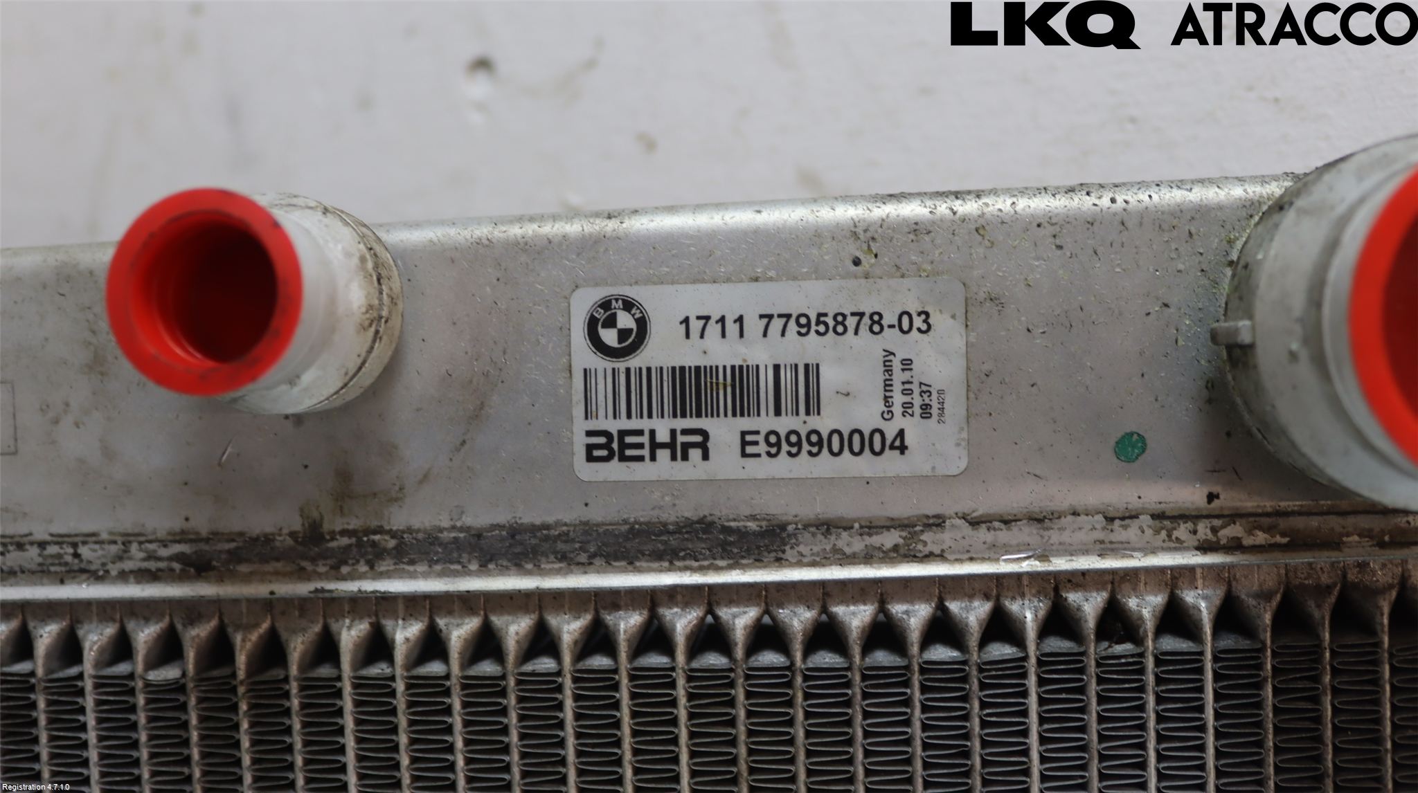 BMW 5 E60/61 Sed/Tou 02-10 Radiator Automat