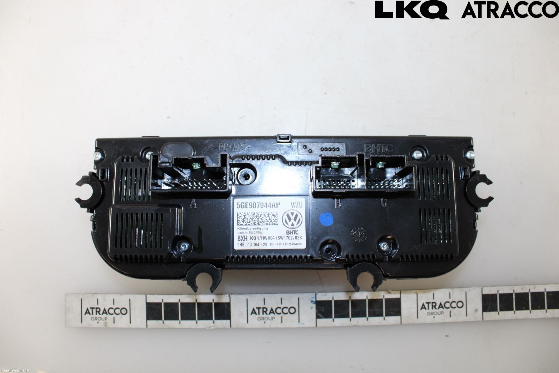 Volkswagen VW GOLF / E-GOLF VII 13-20 Varmeapparat Panel(Regulering)